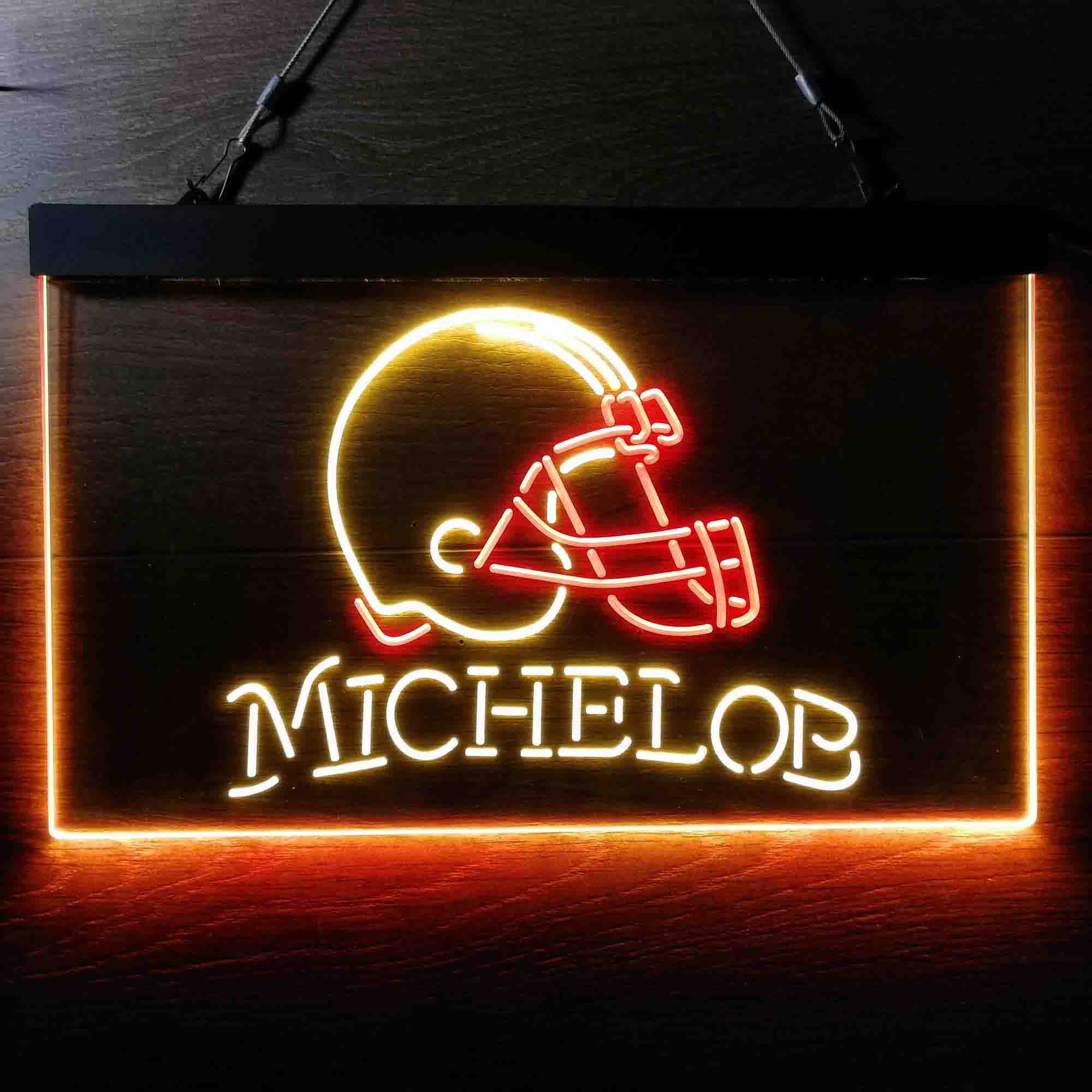 Michelob Bar Cleveland Browns Est. 1946 Neon-Like LED Sign - Image 3