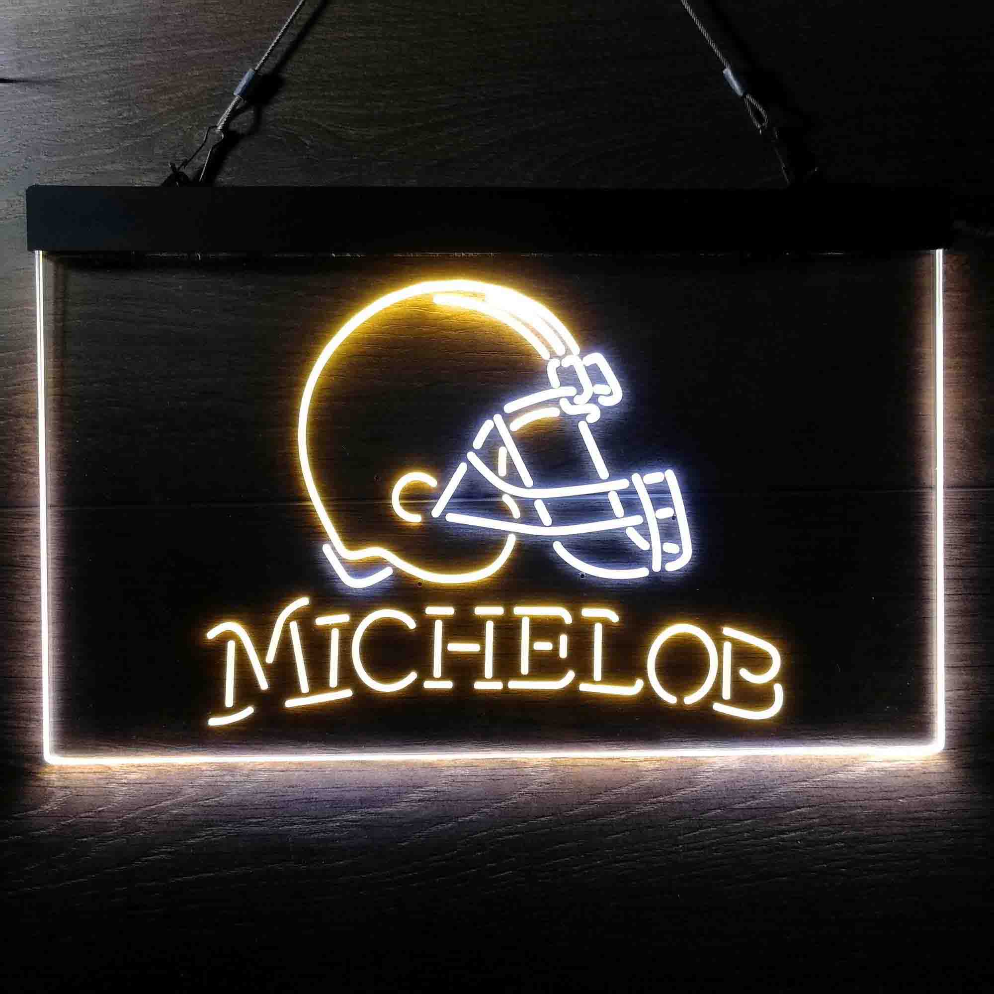 Michelob Bar Cleveland Browns Est. 1946 Neon-Like LED Sign - Image 4