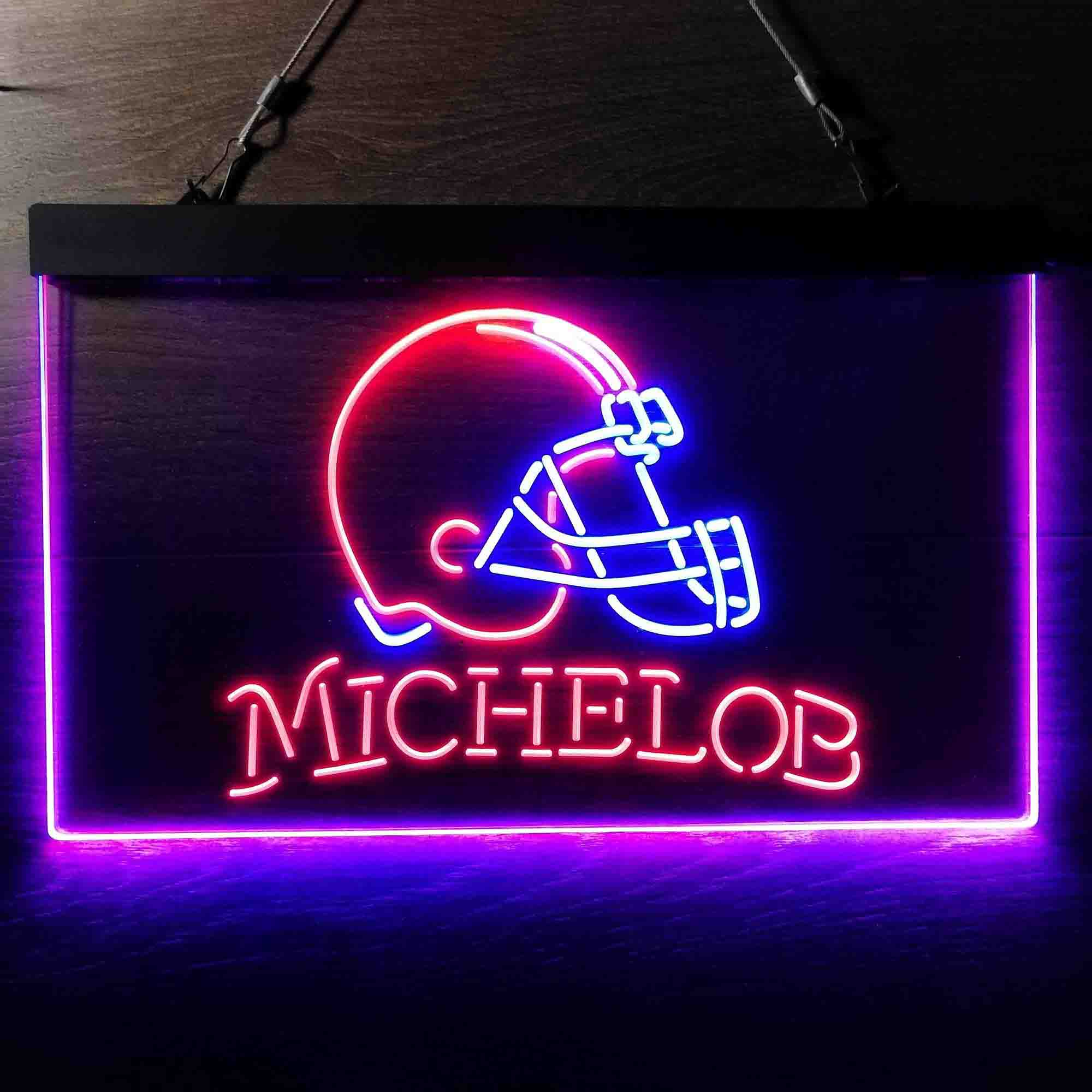 Michelob Bar Cleveland Browns Est. 1946 Neon-Like LED Sign - Image 9