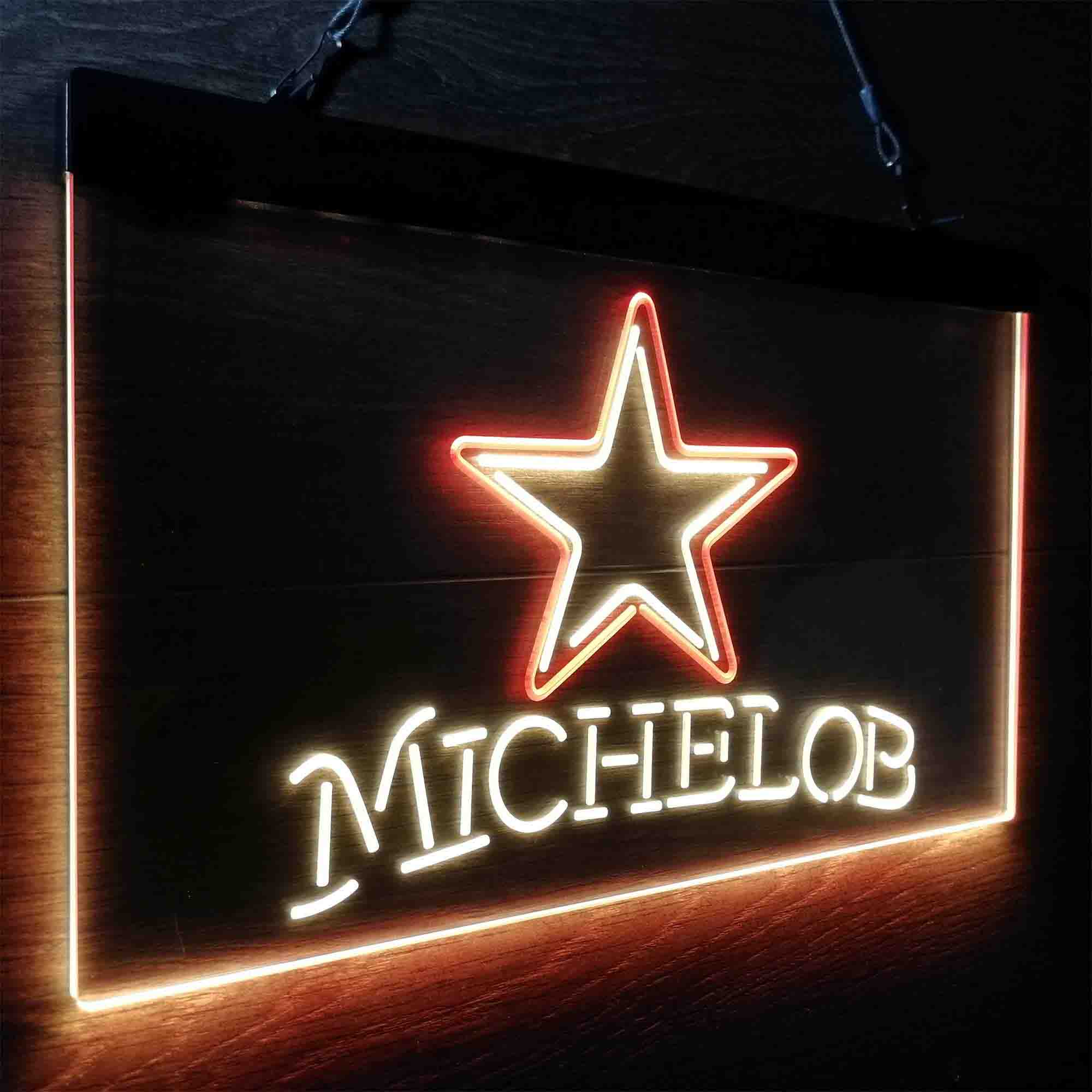 Michelob Bar Dallas Cowboys Est. 1960 Neon-Like LED Sign - Image 15