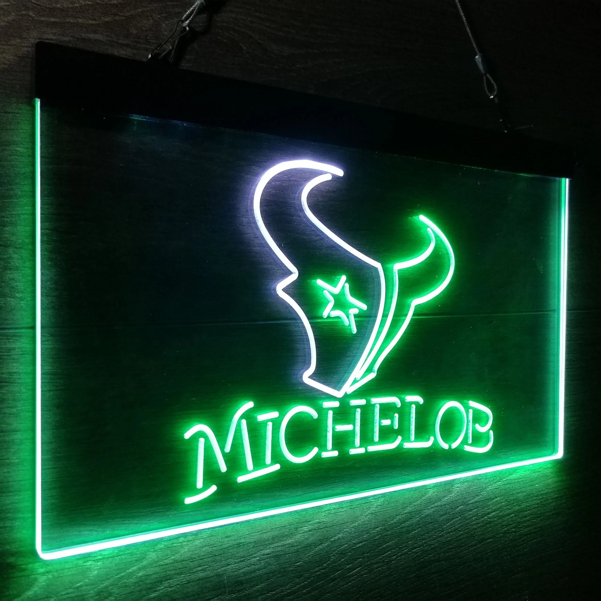Michelob Bar Houston Texans Est. 2002 Neon-Like LED Sign - Image 17