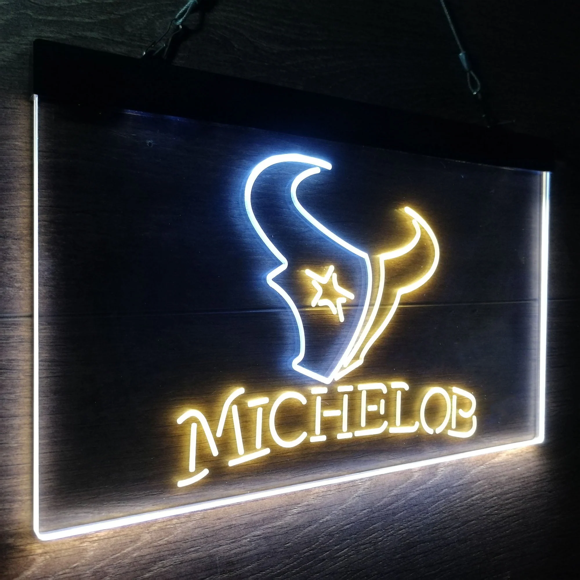 Michelob Bar Houston Texans Est. 2002 Neon-Like LED Sign - Image 21