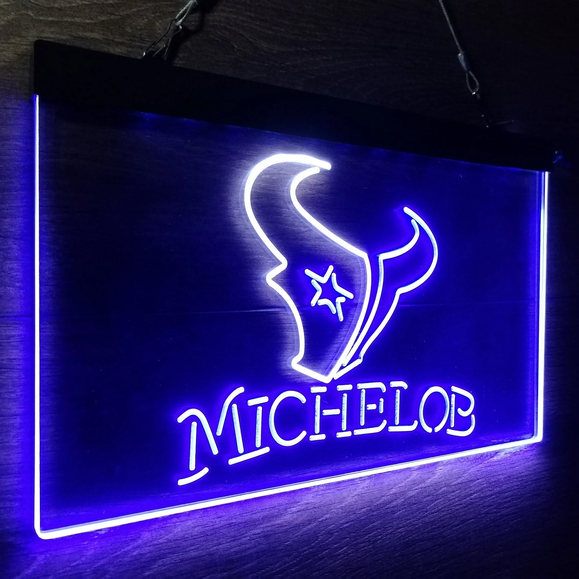Michelob Bar Houston Texans Est. 2002 Neon-Like LED Sign - Image 26