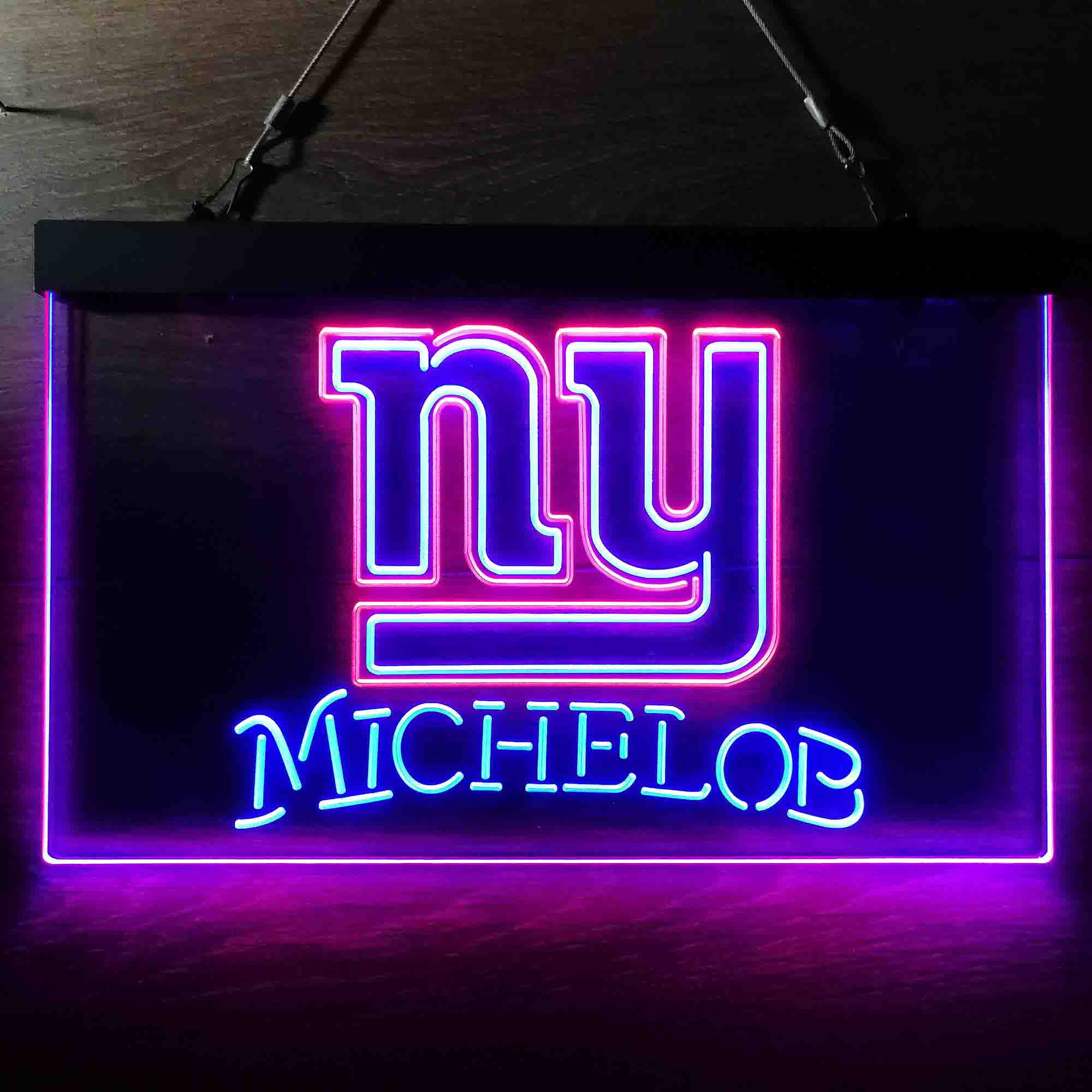 Michelob Bar New York Giants Est. 1925 Neon-Like LED Sign - Image 11