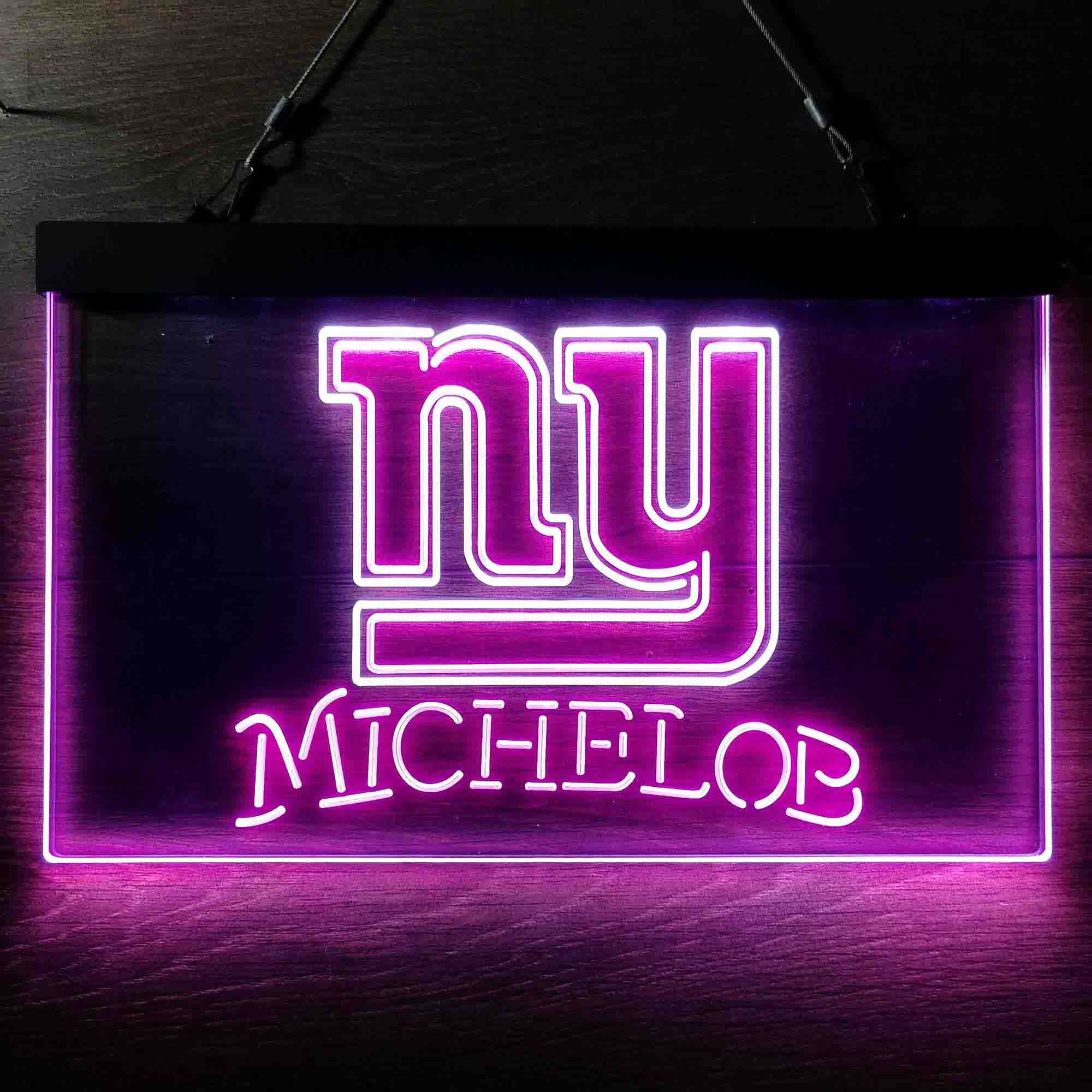 Michelob Bar New York Giants Est. 1925 Neon-Like LED Sign - Image 12