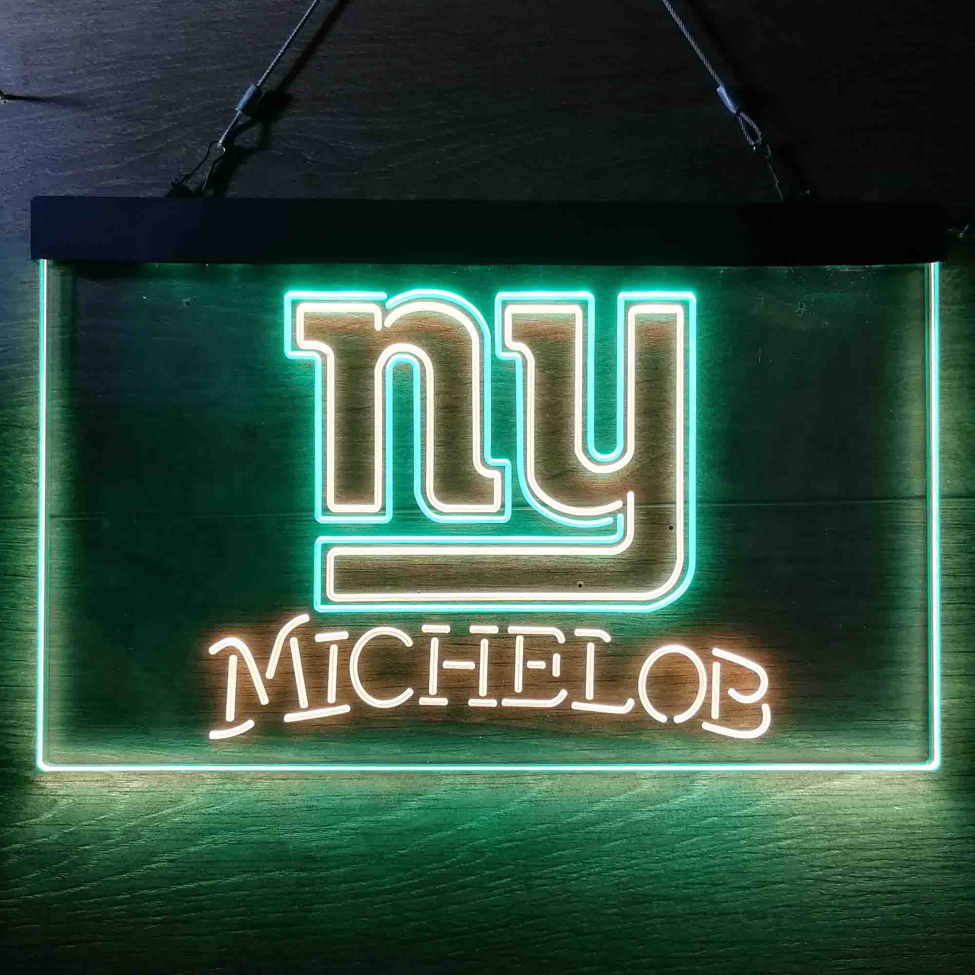 Michelob Bar New York Giants Est. 1925 Neon-Like LED Sign - Image 2