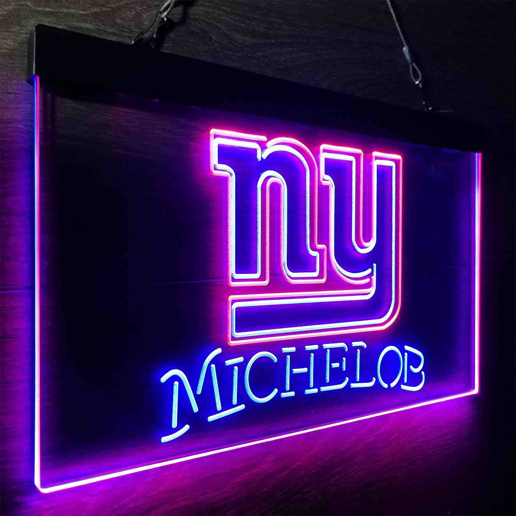 Michelob Bar New York Giants Est. 1925 Neon-Like LED Sign - Image 24