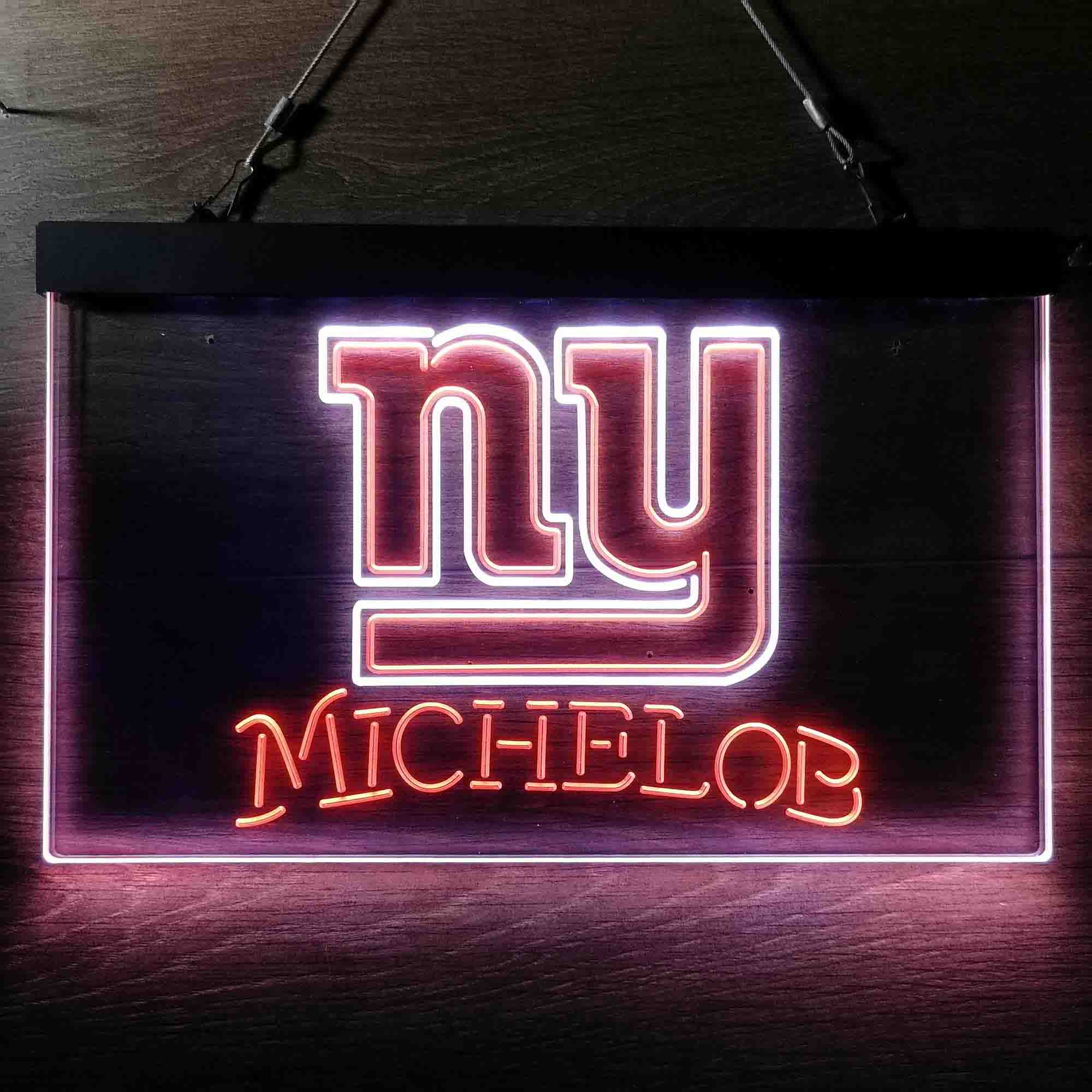 Michelob Bar New York Giants Est. 1925 Neon-Like LED Sign - Image 4