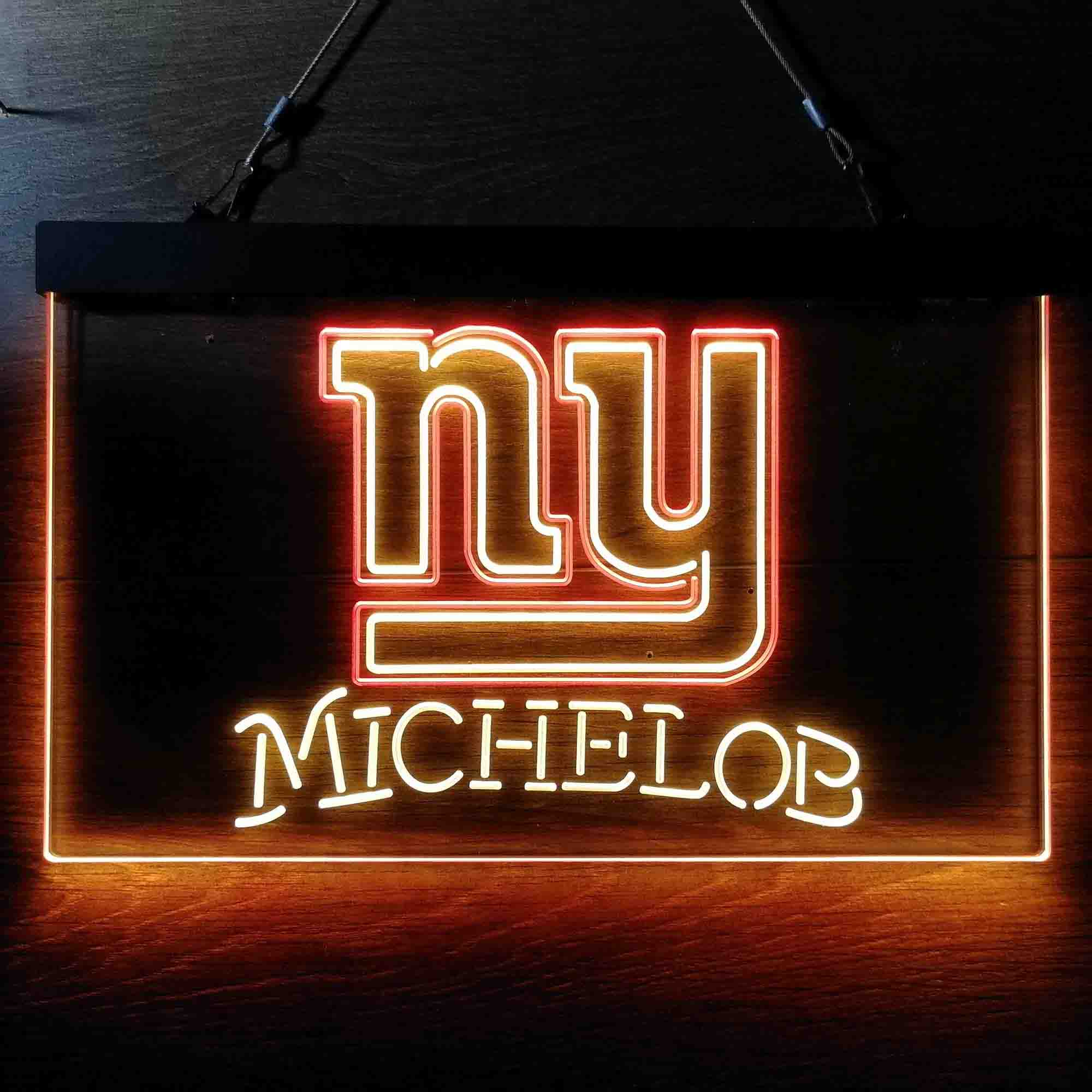 Michelob Bar New York Giants Est. 1925 Neon-Like LED Sign - Image 8