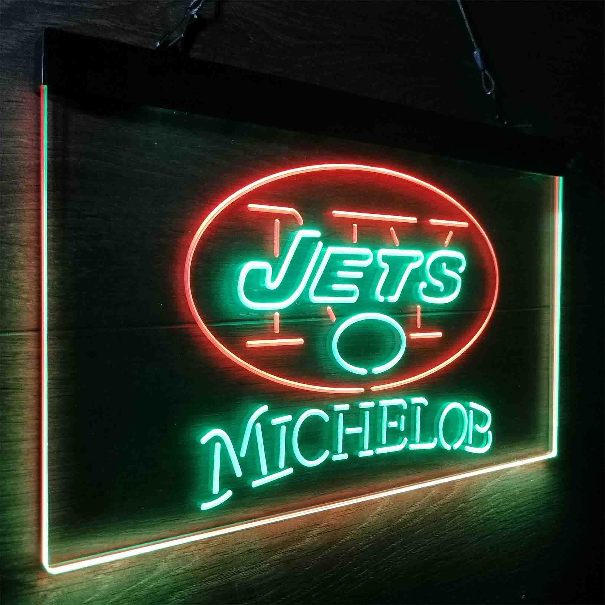Michelob Bar New York Jets Est. 1960 Neon-Like LED Sign - Image 15