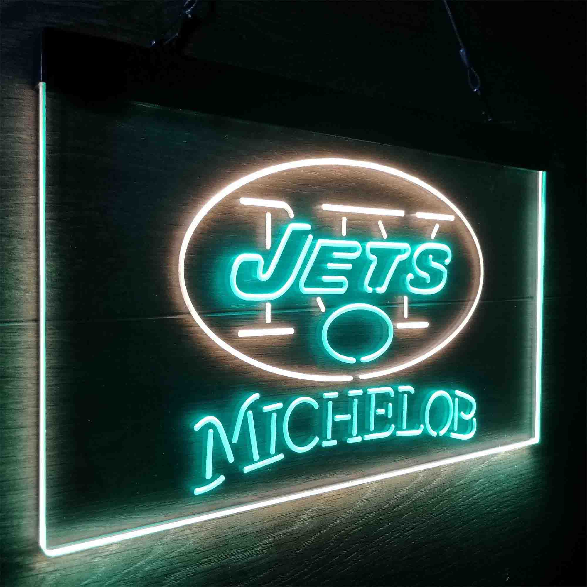 Michelob Bar New York Jets Est. 1960 Neon-Like LED Sign - Image 19