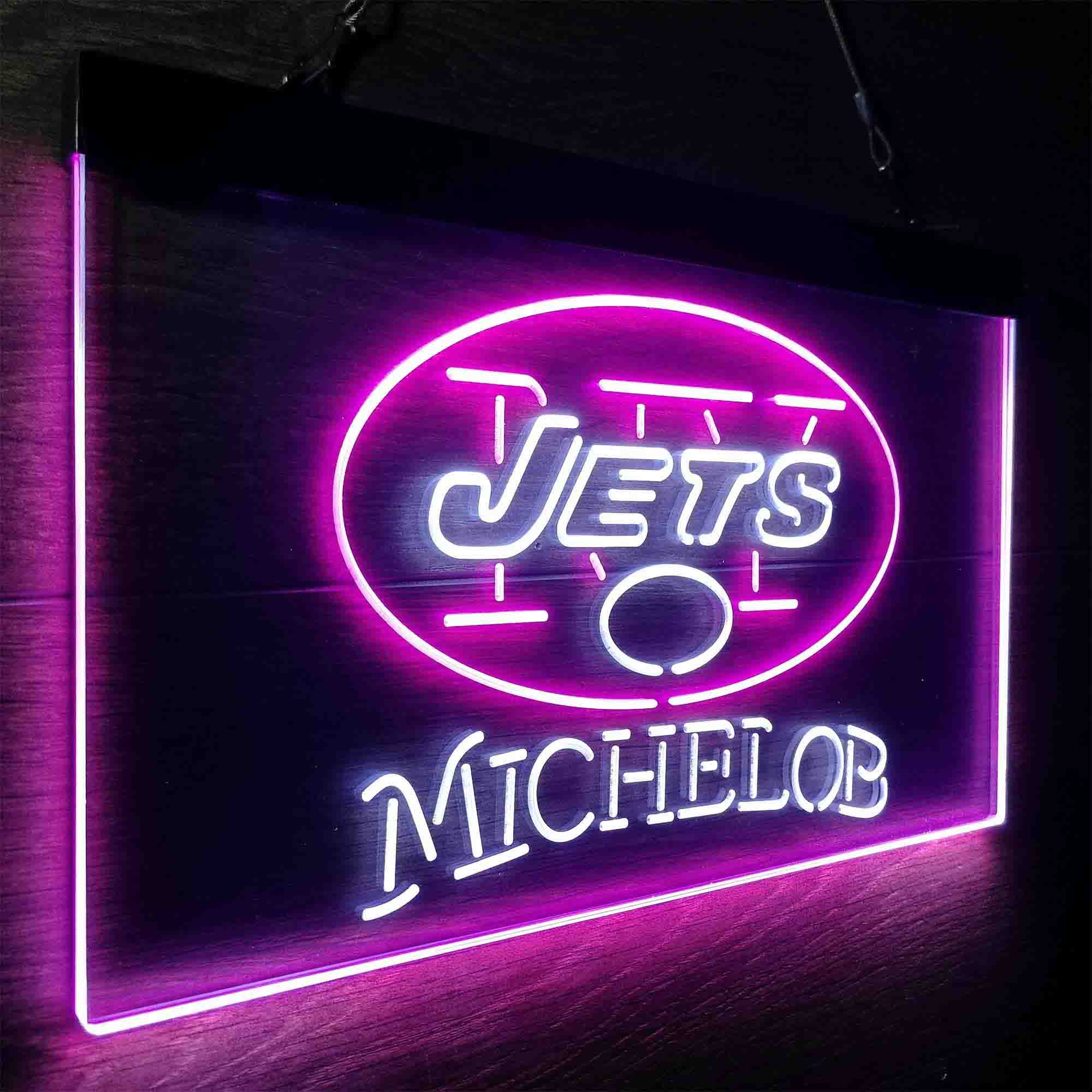 Michelob Bar New York Jets Est. 1960 Neon-Like LED Sign - Image 20