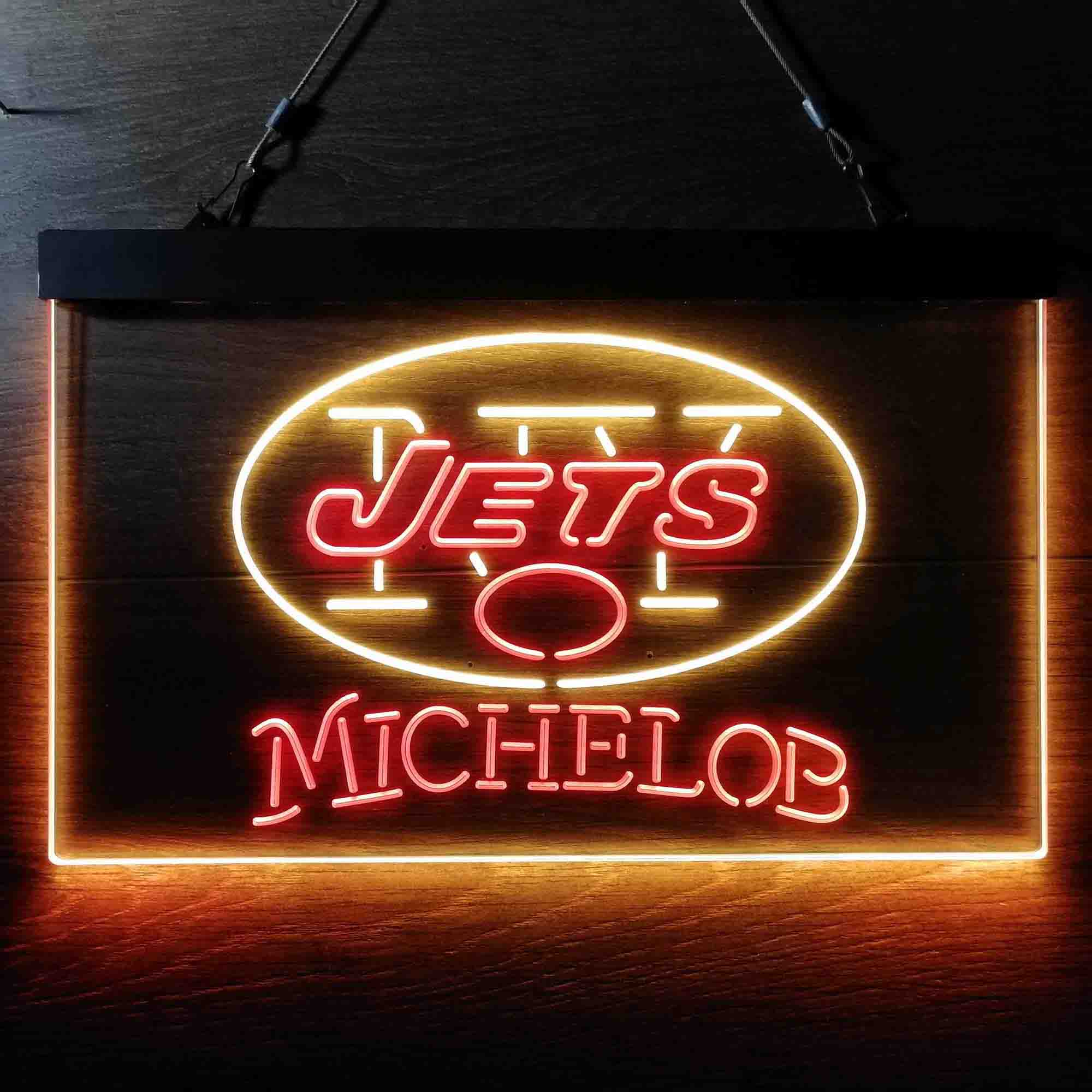 Michelob Bar New York Jets Est. 1960 Neon-Like LED Sign - Image 5