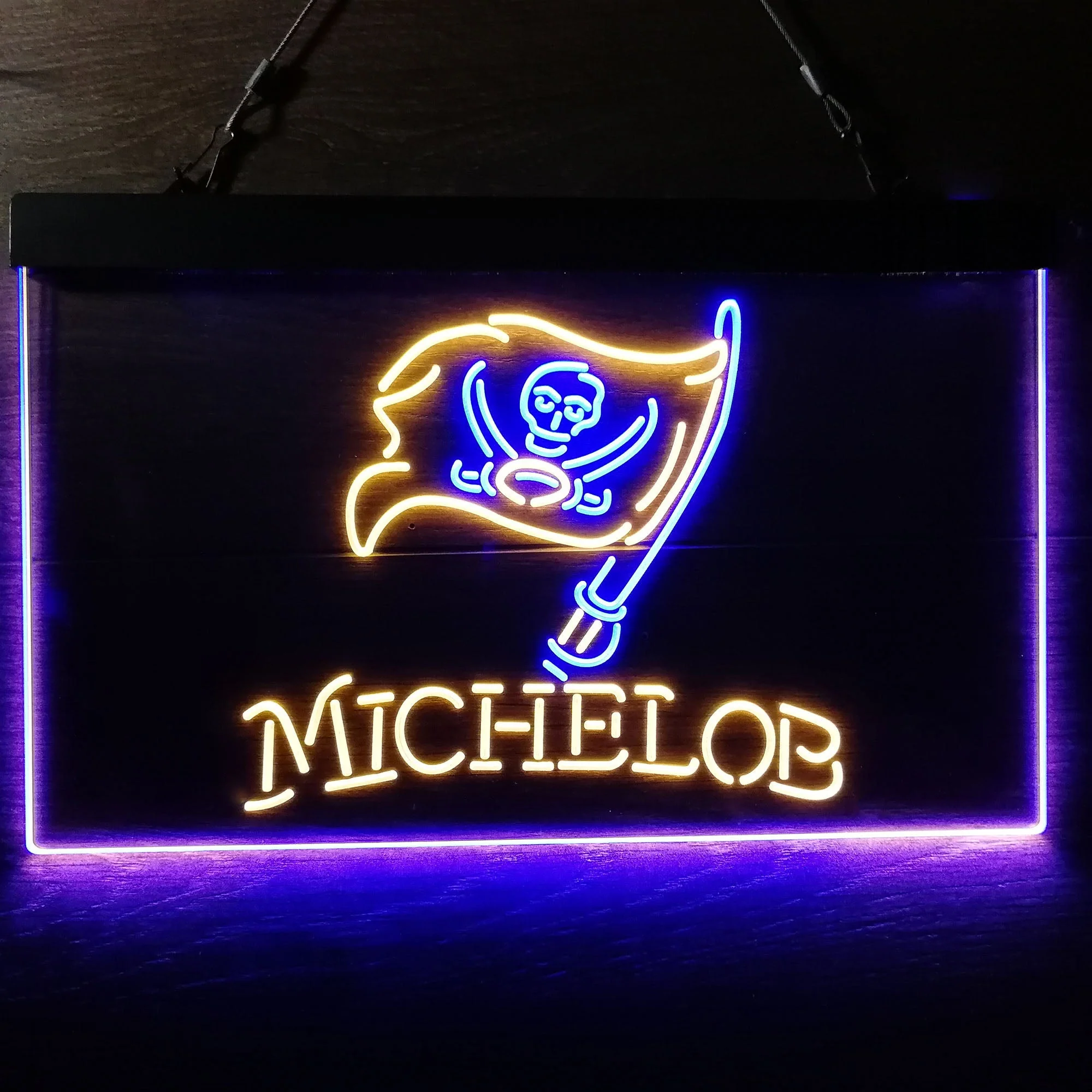 Michelob Bar Tampa Bay Buccaneers Est. 1976 Neon-Like LED Sign - Image 3