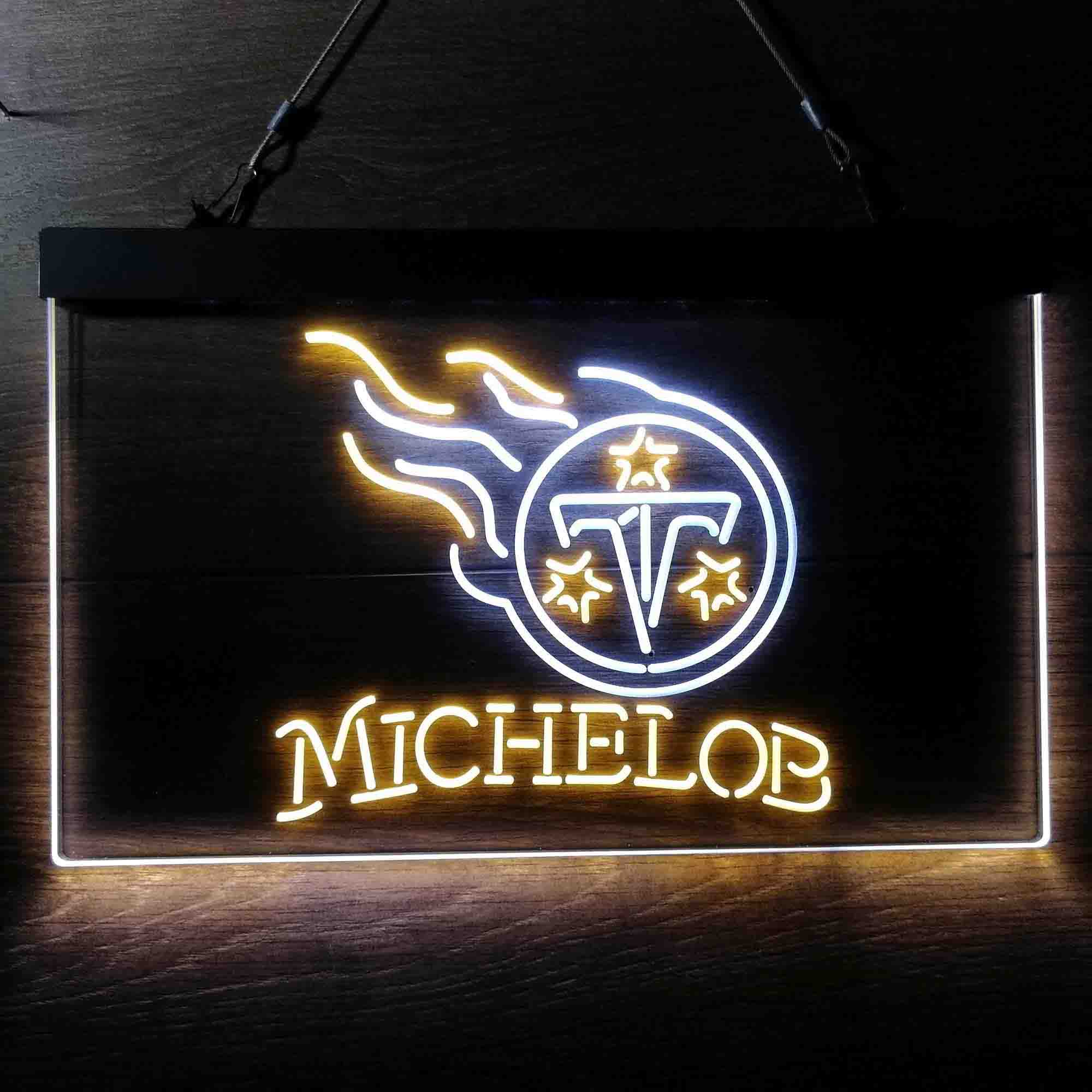 Michelob Bar Tennessee Titans Est. 1960 Neon-Like LED Sign - Image 4