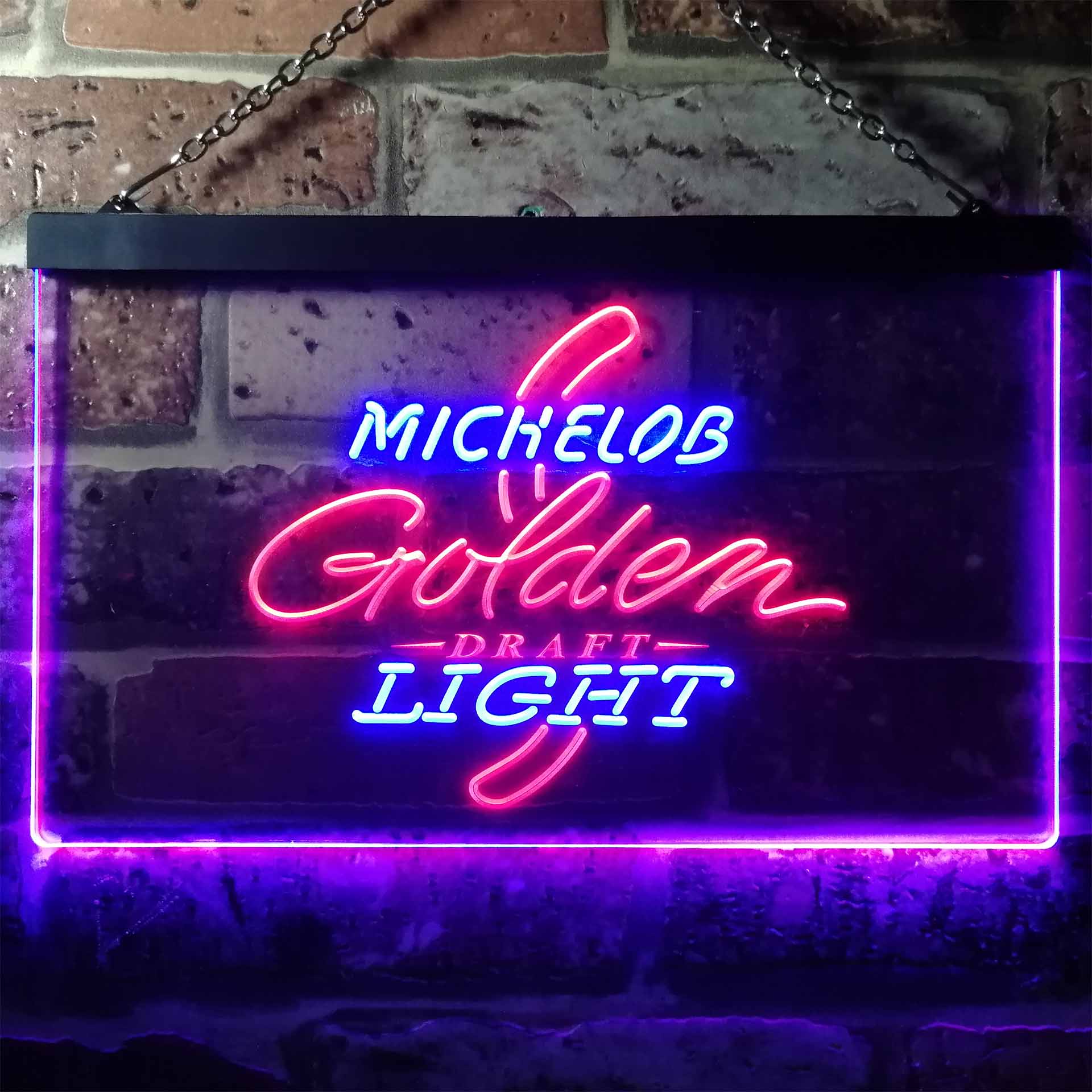Michelob Golden Light Draft Home Bar Neon Light LED Sign - Image 9