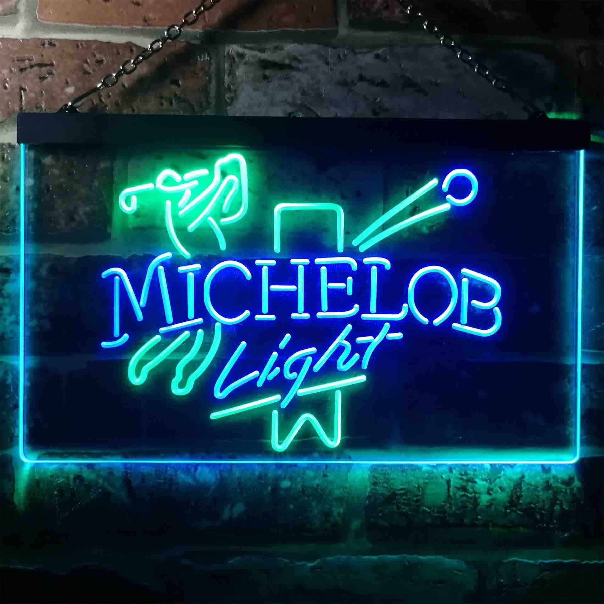 Michelob Light Beer Golf Bar Neon-Like LED Sign - Image 11
