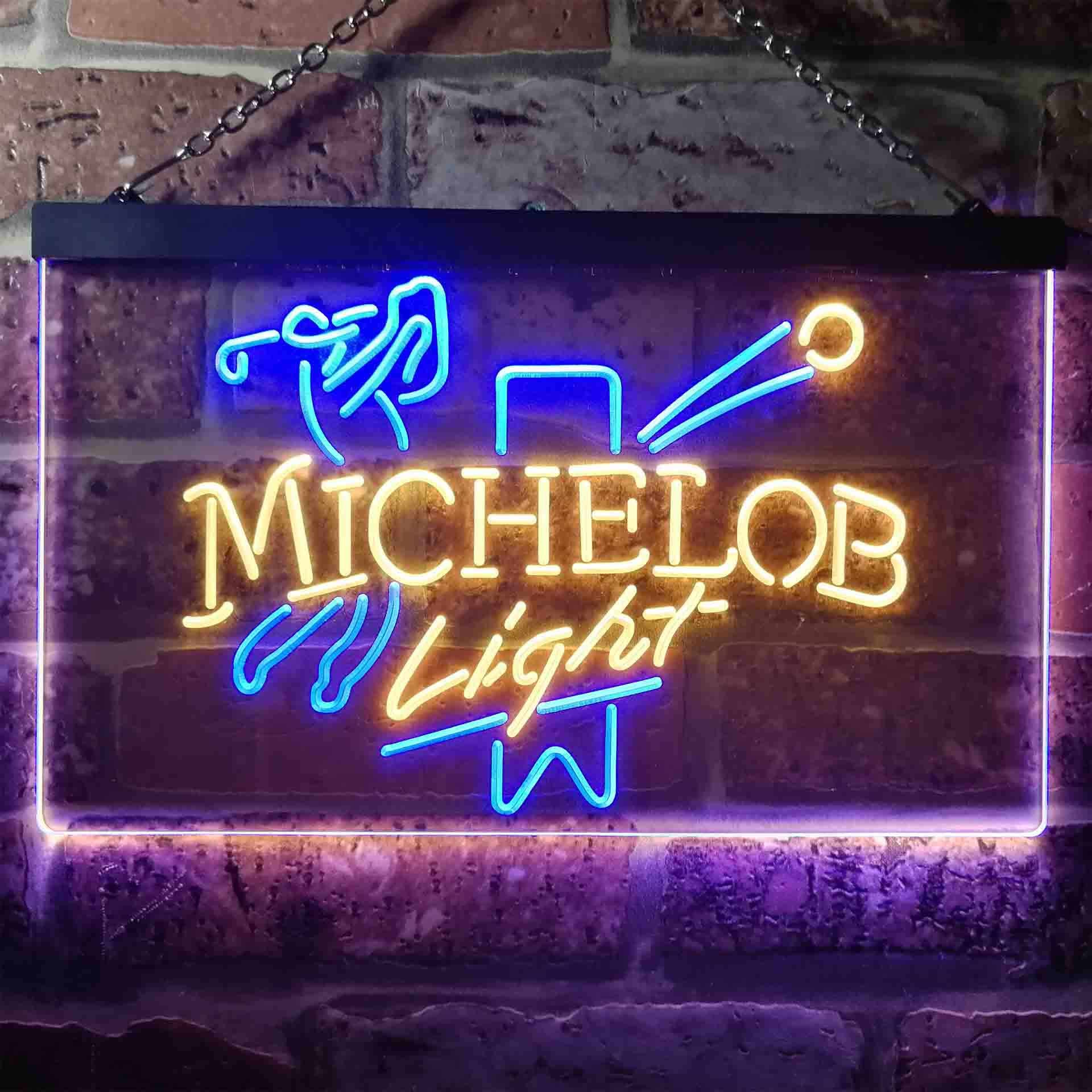 Michelob Light Beer Golf Bar Neon-Like LED Sign - Image 12