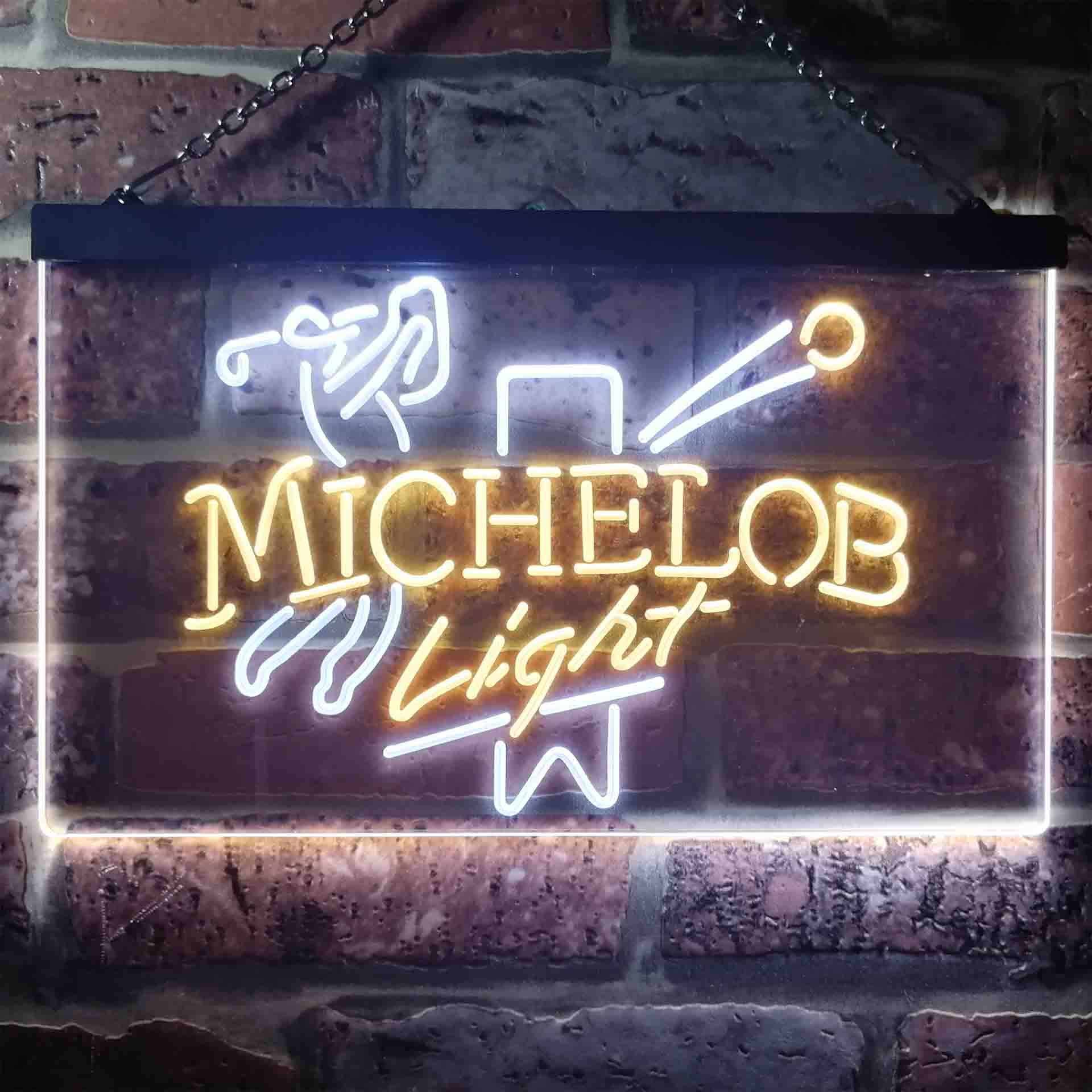 Michelob Light Beer Golf Bar Neon-Like LED Sign - Image 13