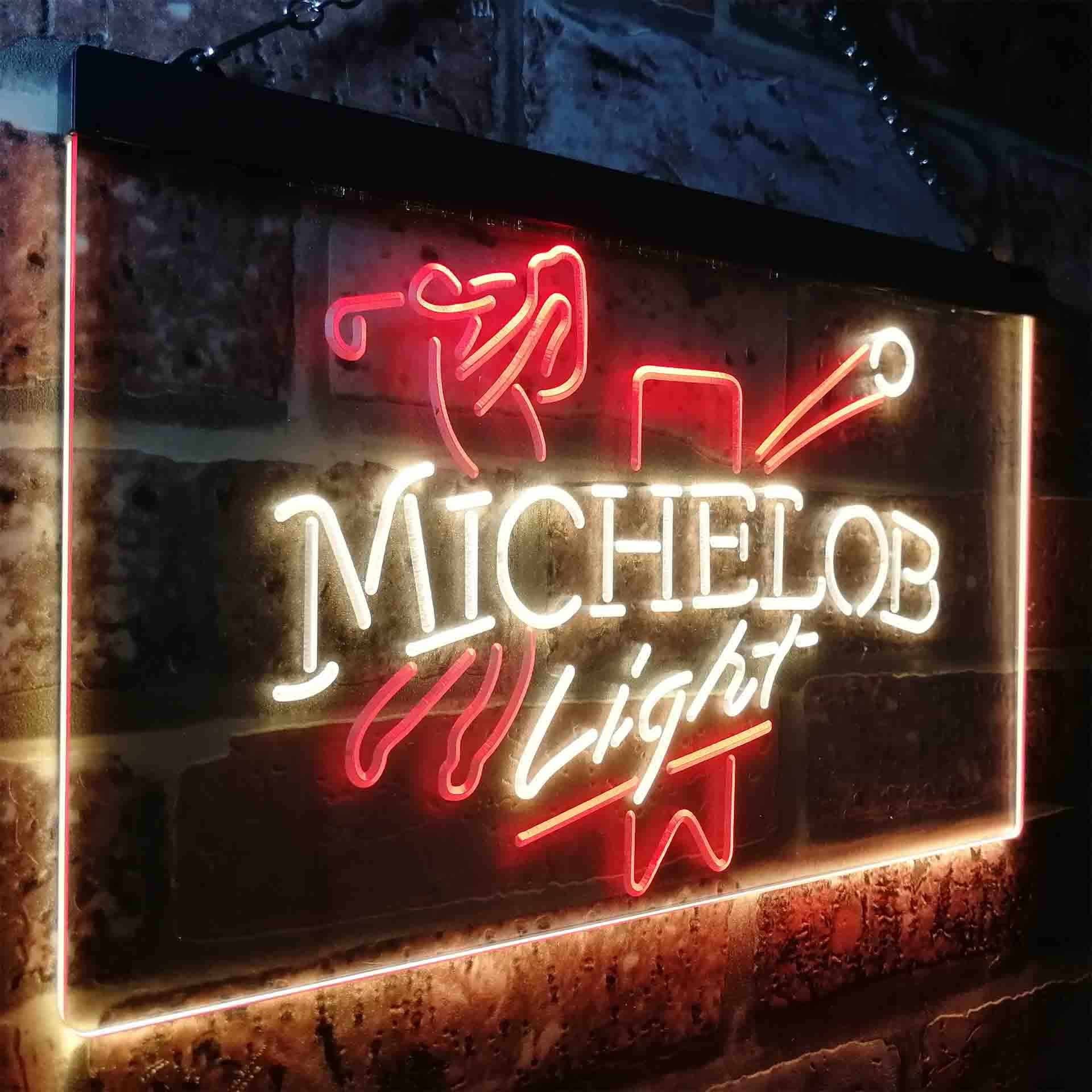 Michelob Light Beer Golf Bar Neon-Like LED Sign - Image 14