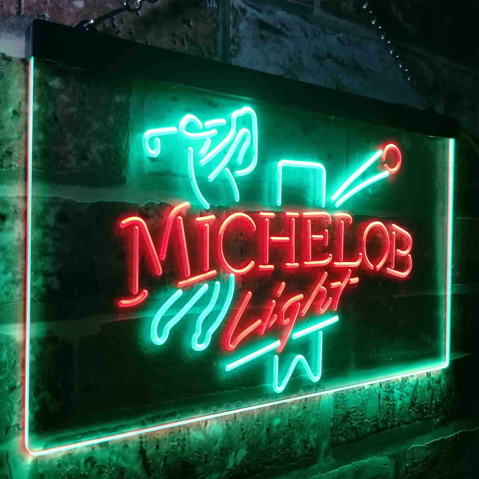 Michelob Light Beer Golf Bar Neon-Like LED Sign - Image 18