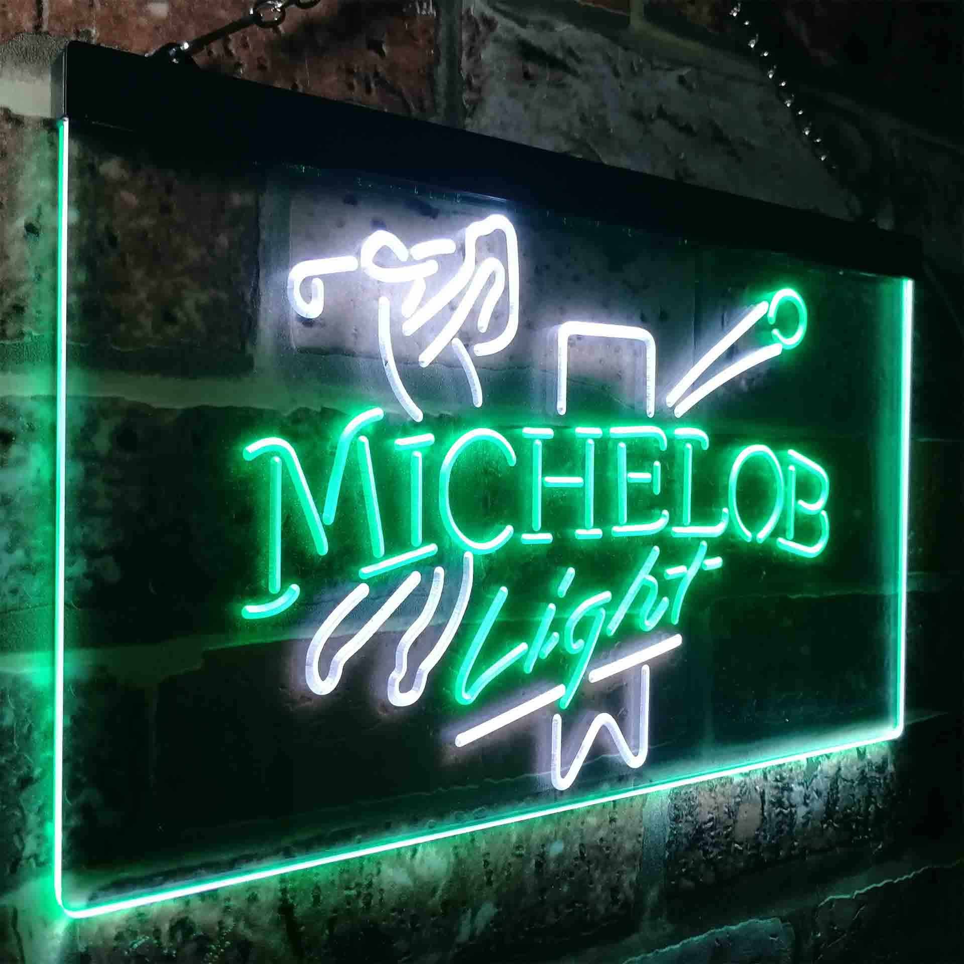 Michelob Light Beer Golf Bar Neon-Like LED Sign - Image 19
