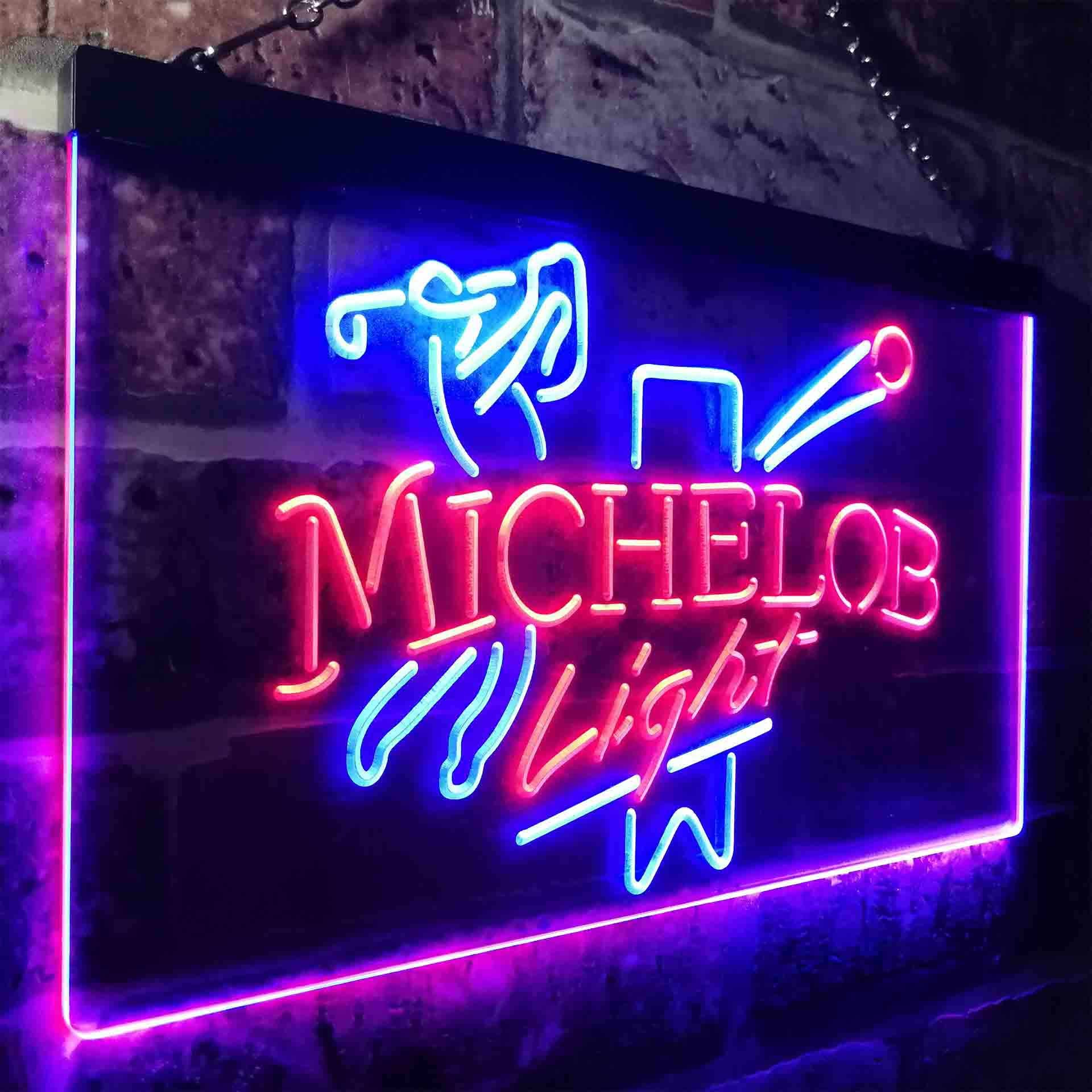 Michelob Light Beer Golf Bar Neon-Like LED Sign - Image 21