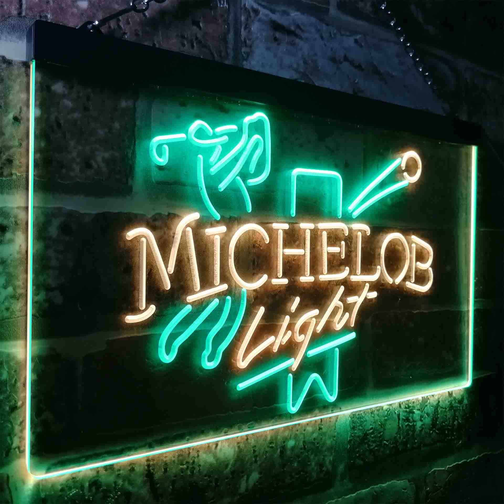 Michelob Light Beer Golf Bar Neon-Like LED Sign - Image 22