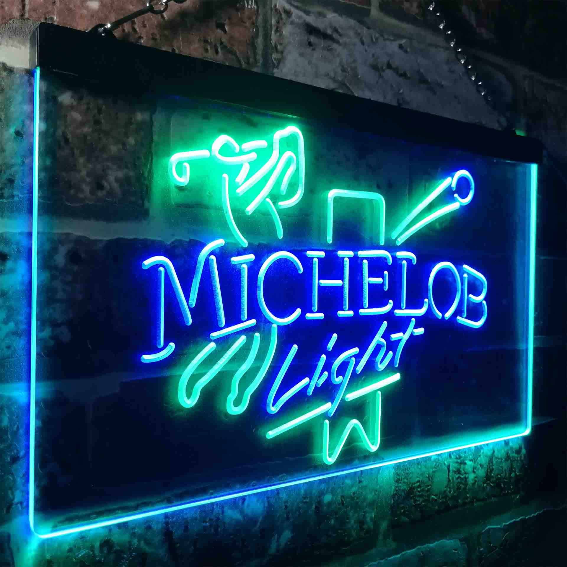 Michelob Light Beer Golf Bar Neon-Like LED Sign - Image 24