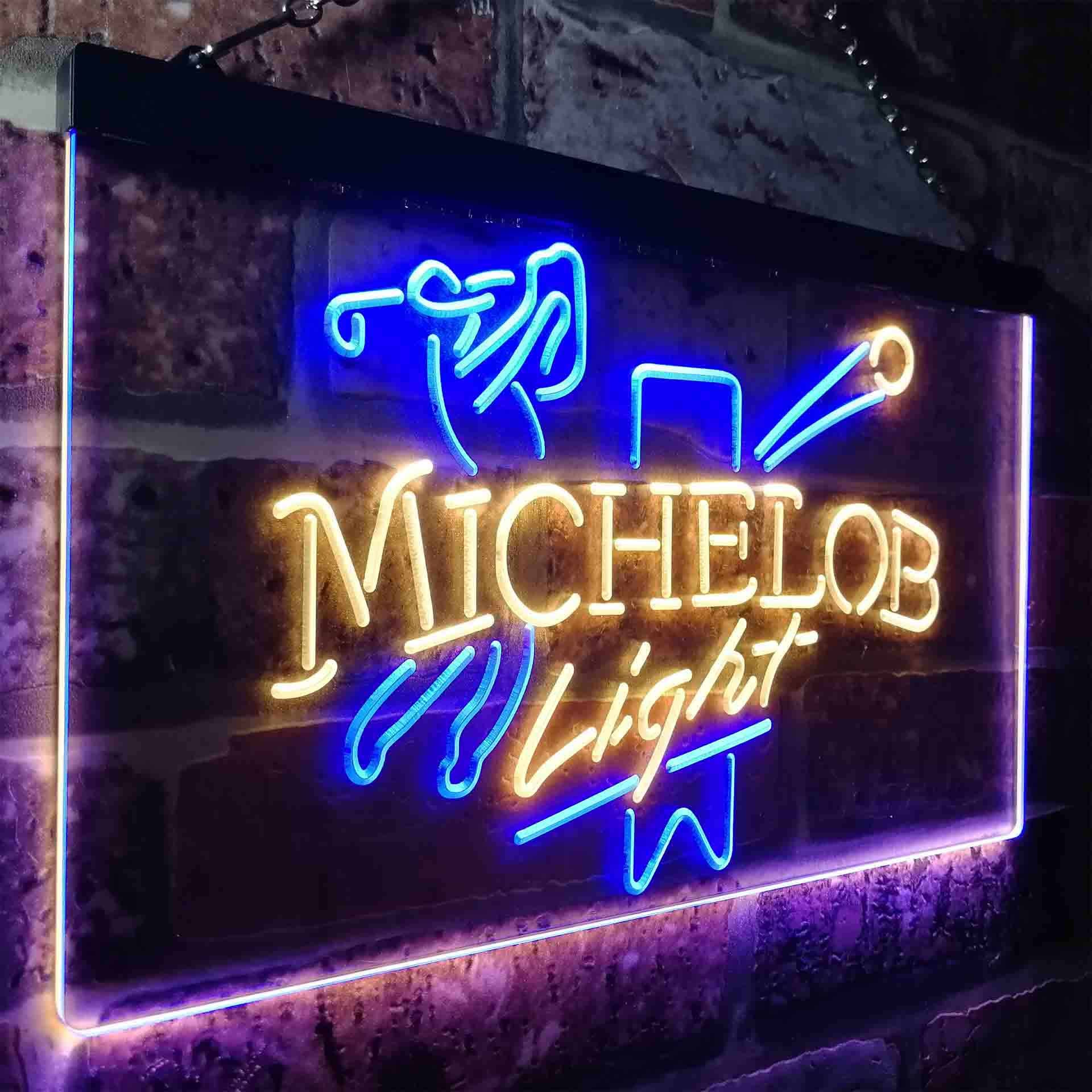 Michelob Light Beer Golf Bar Neon-Like LED Sign - Image 25