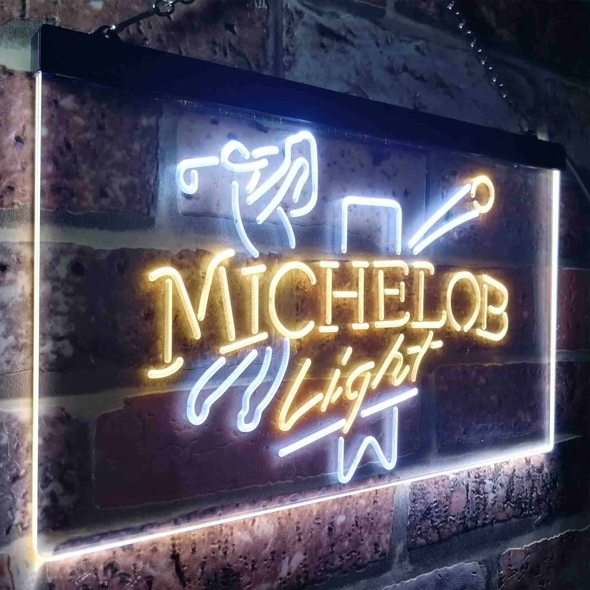 Michelob Light Beer Golf Bar Neon-Like LED Sign - Image 26