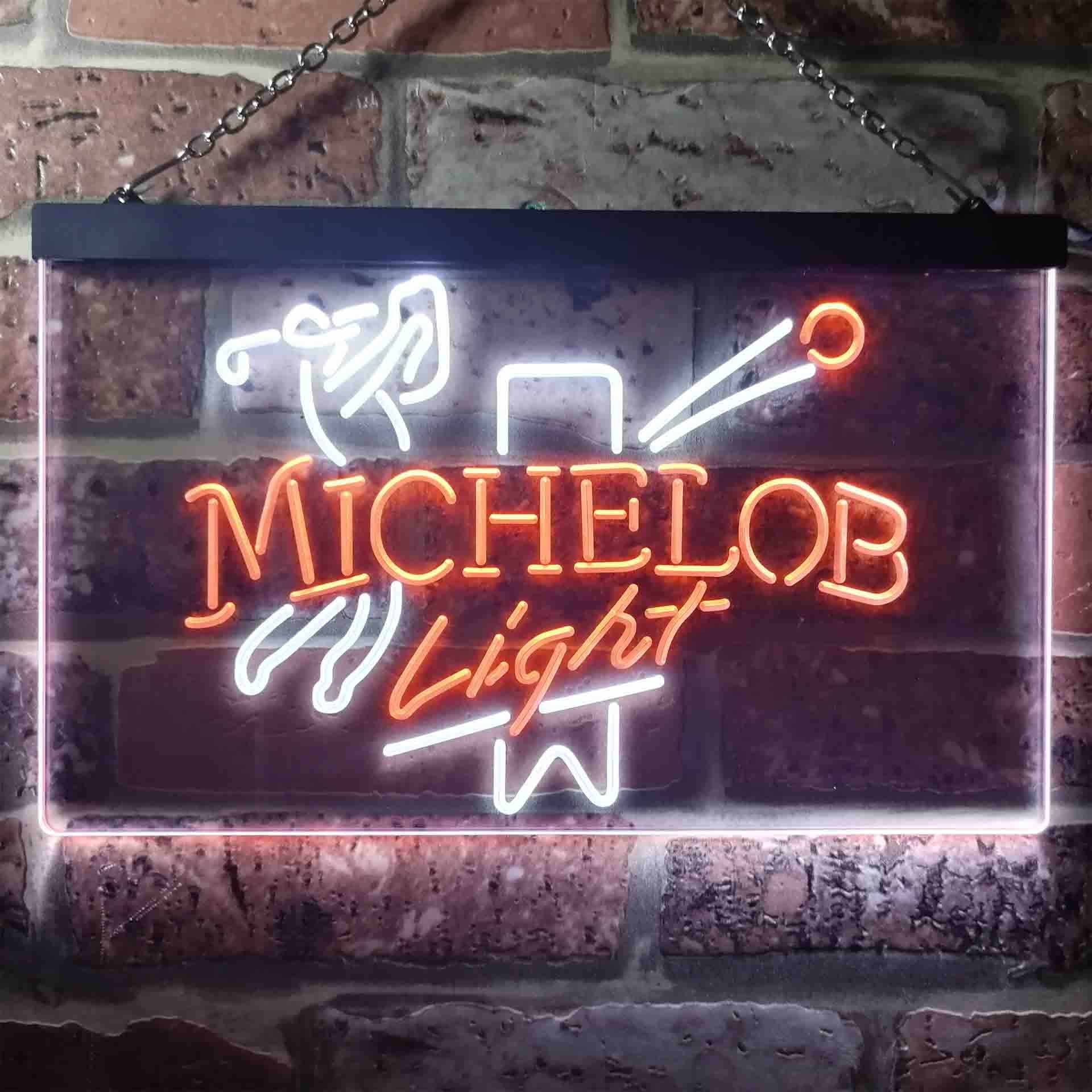 Michelob Light Beer Golf Bar Neon-Like LED Sign - Image 3