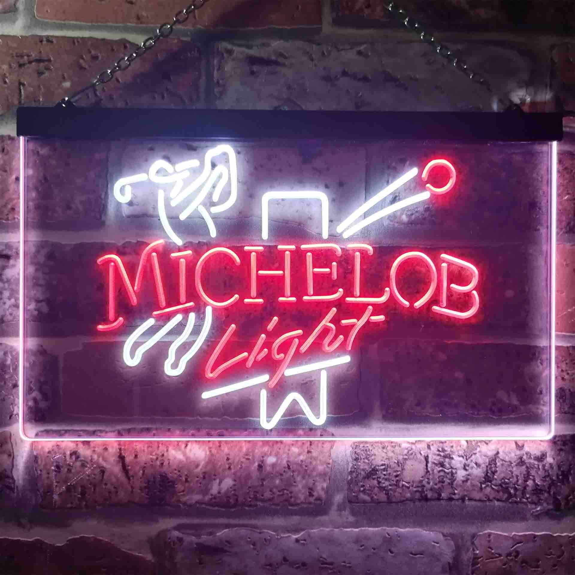 Michelob Light Beer Golf Bar Neon-Like LED Sign - Image 4