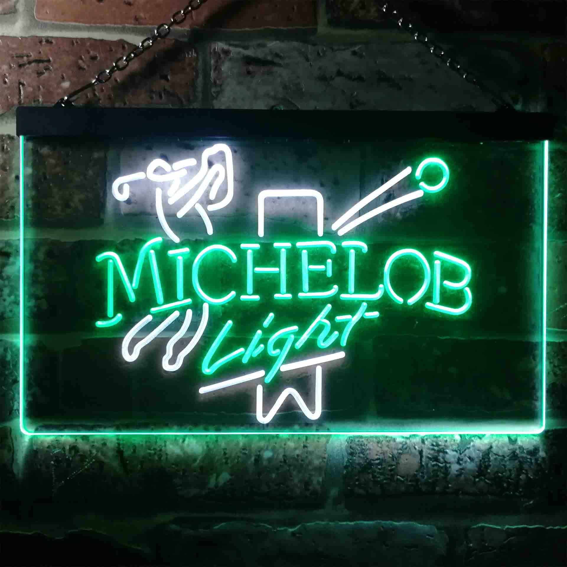 Michelob Light Beer Golf Bar Neon-Like LED Sign - Image 6