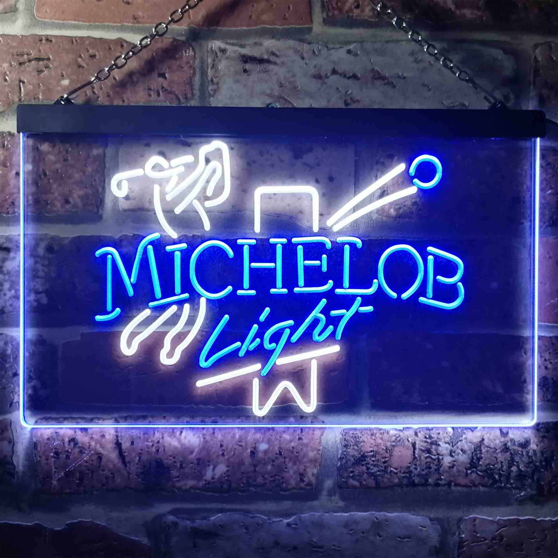 Michelob Light Beer Golf Bar Neon-Like LED Sign - Image 7