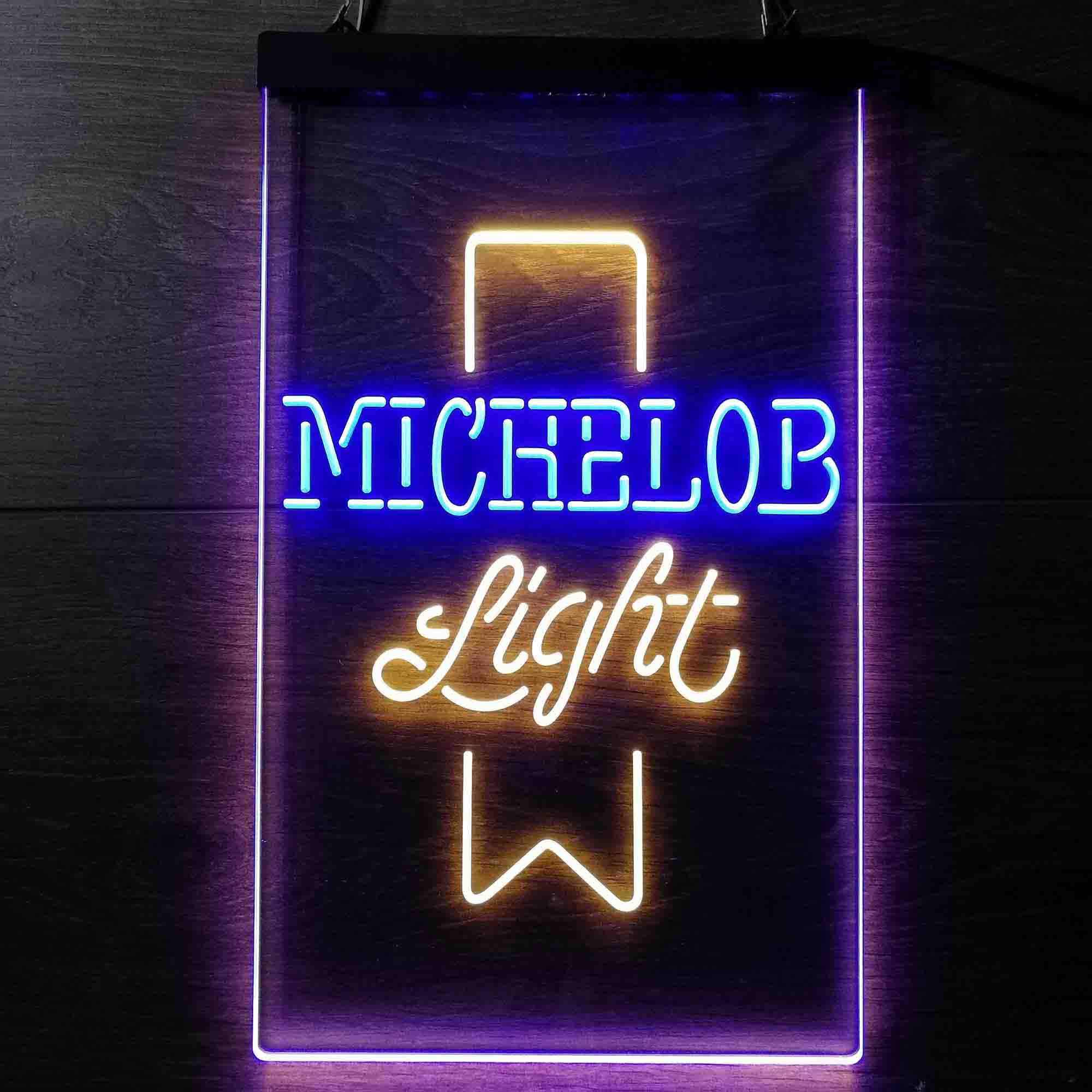 Michelob Light Red Ribbon Neon-Like LED Sign - Image 13