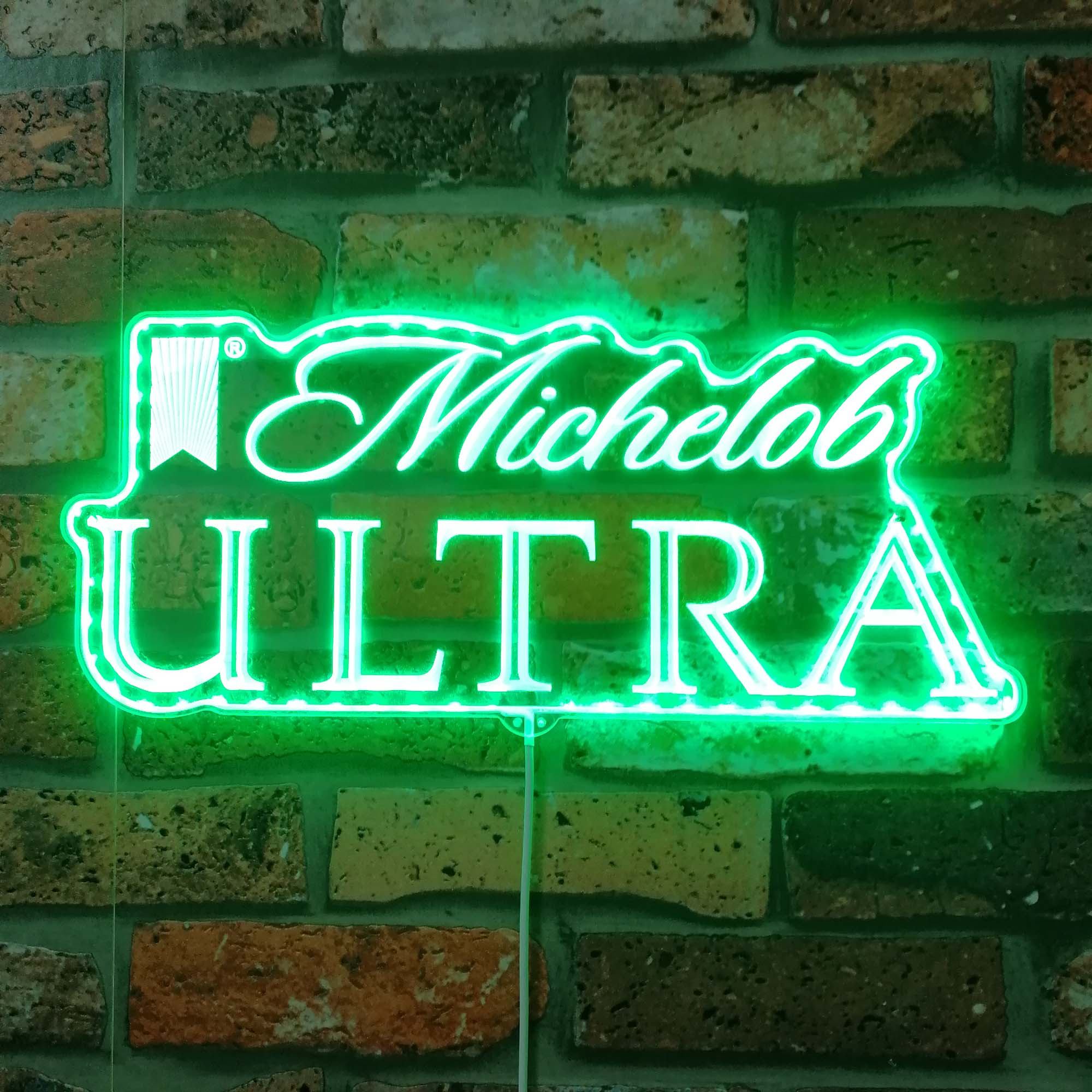 Michelob ultra Neon LED Sign with Dynamic RGB Colors - Image 6