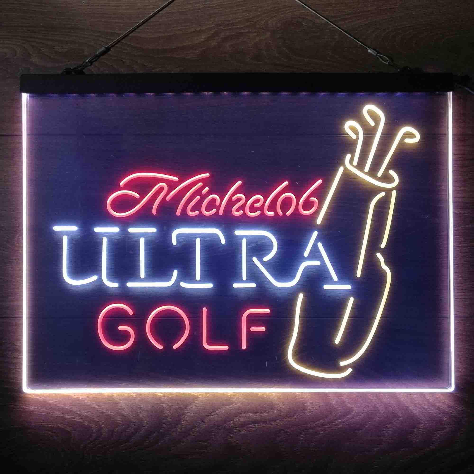 Michelob Ultra Golf Bag Neon-Like LED Sign - Image 13