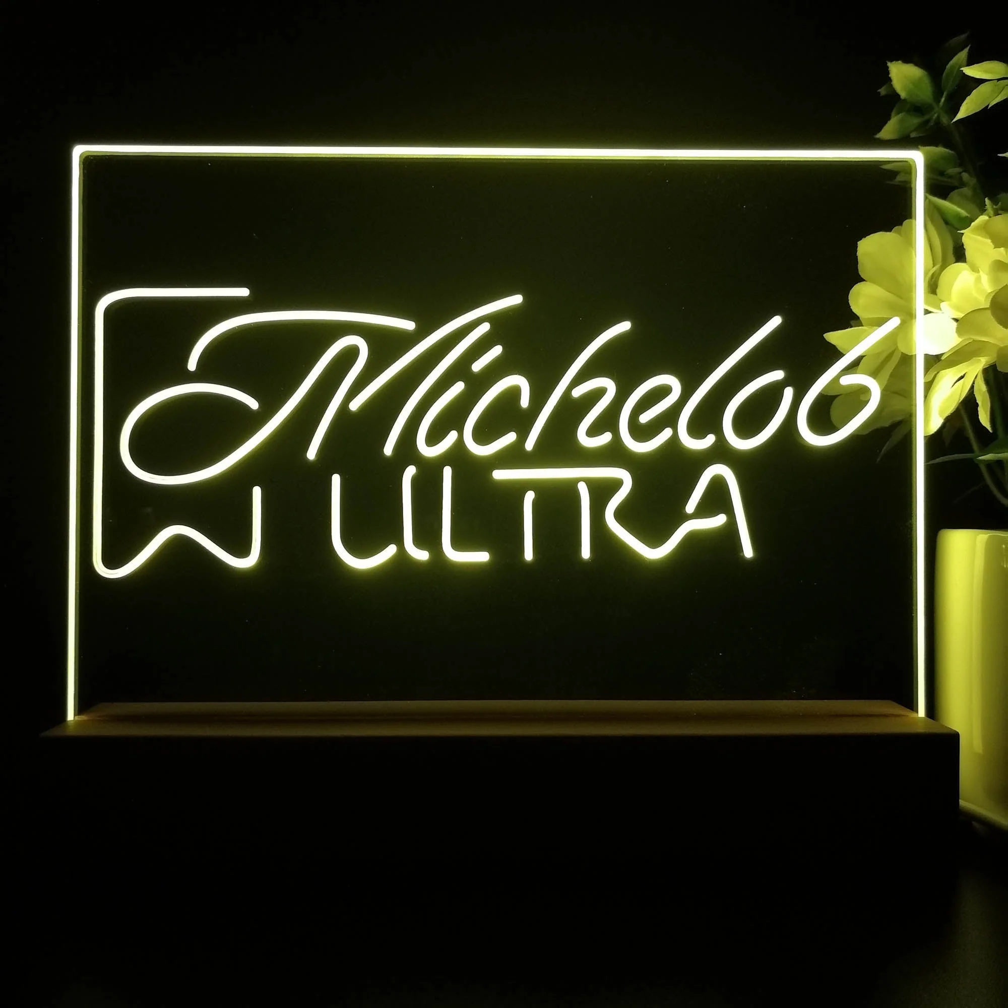 Michelob Ultra Superior Light Beer Neon Sign Pub Bar Lamp - Image 3