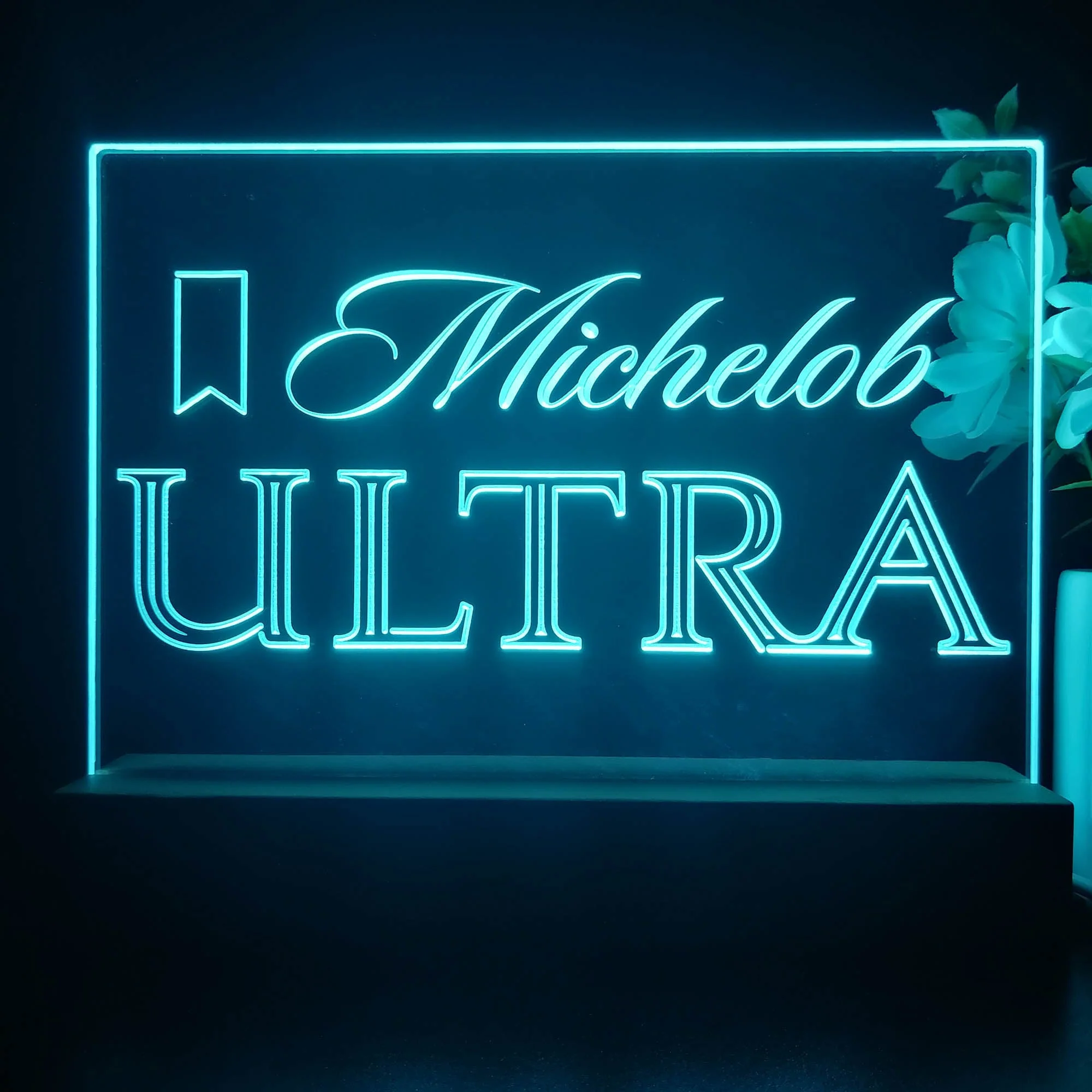 Michelob Ultra Beer Neon Sign Pub Bar Decor Lamp - Image 4