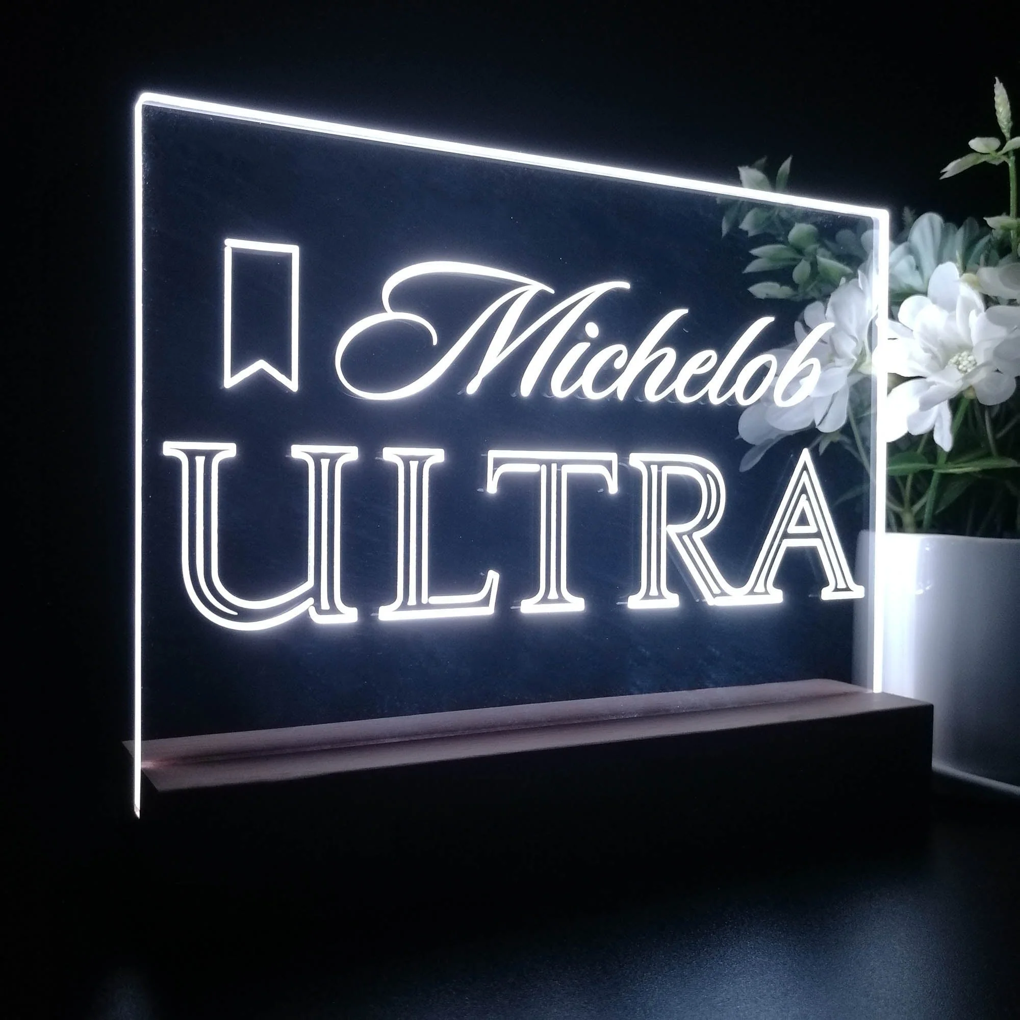 Michelob Ultra Beer Neon Sign Pub Bar Decor Lamp - Image 7