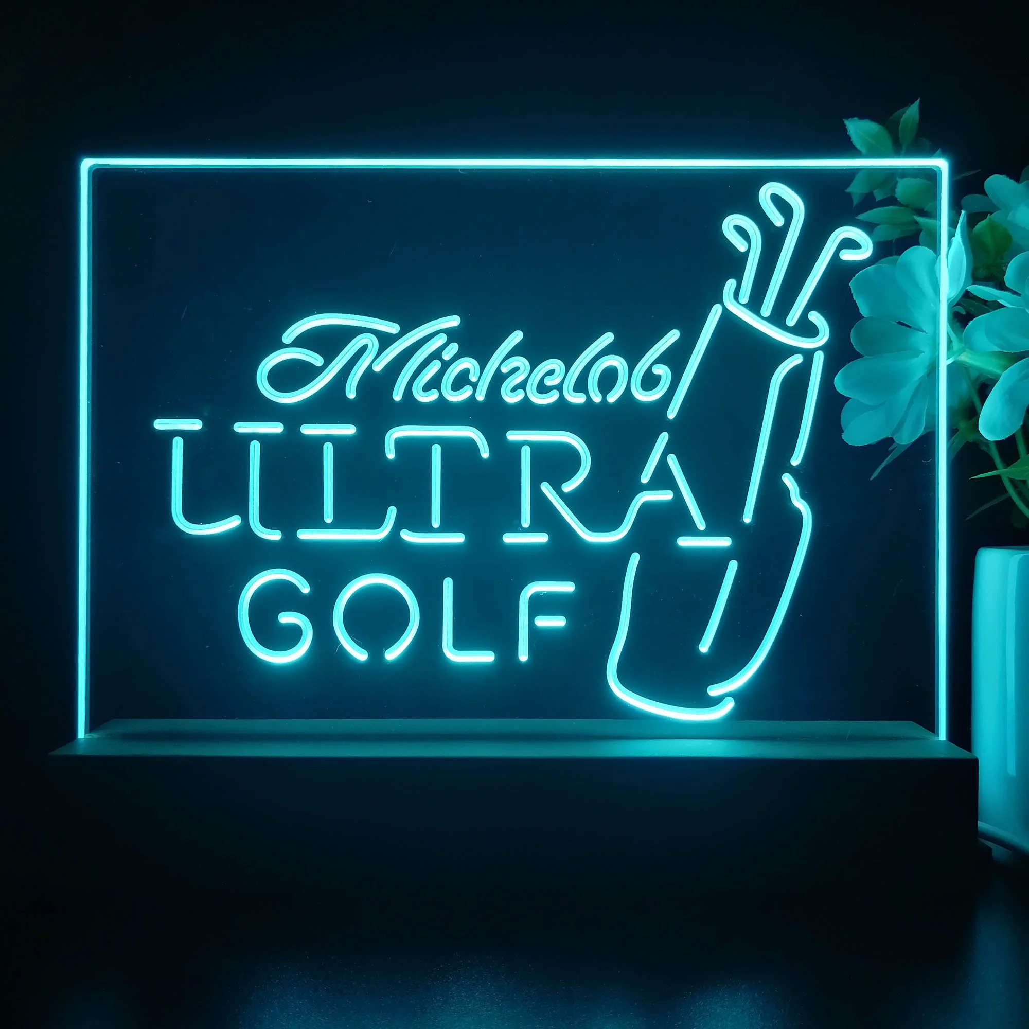 Michelobs Ultra Golf Bag Beer Bar Decoration Gifts Neon Sign Pub Bar Lamp - Image 4