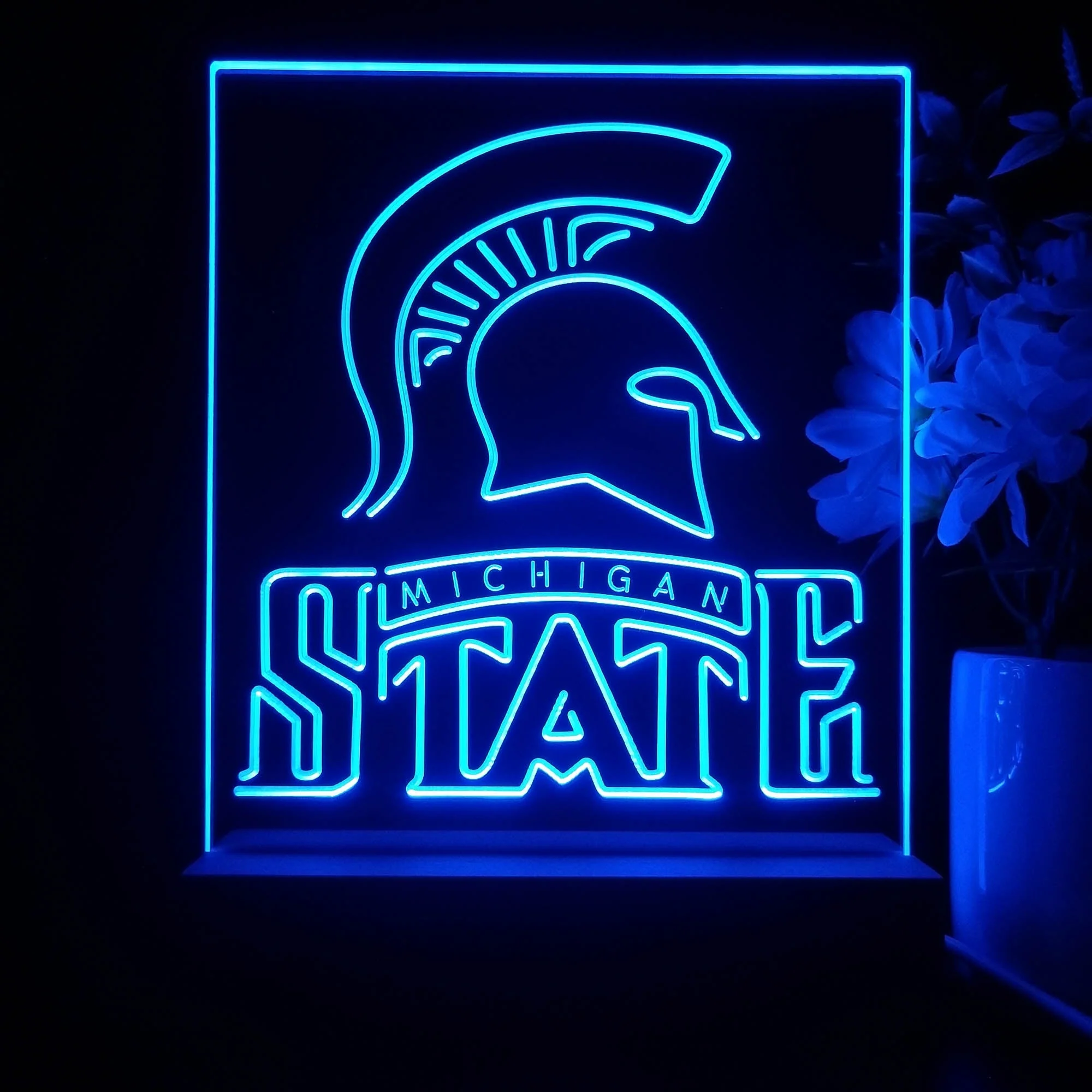 Michigan State Spartans Neon Sign Pub Bar Lamp - Image 3