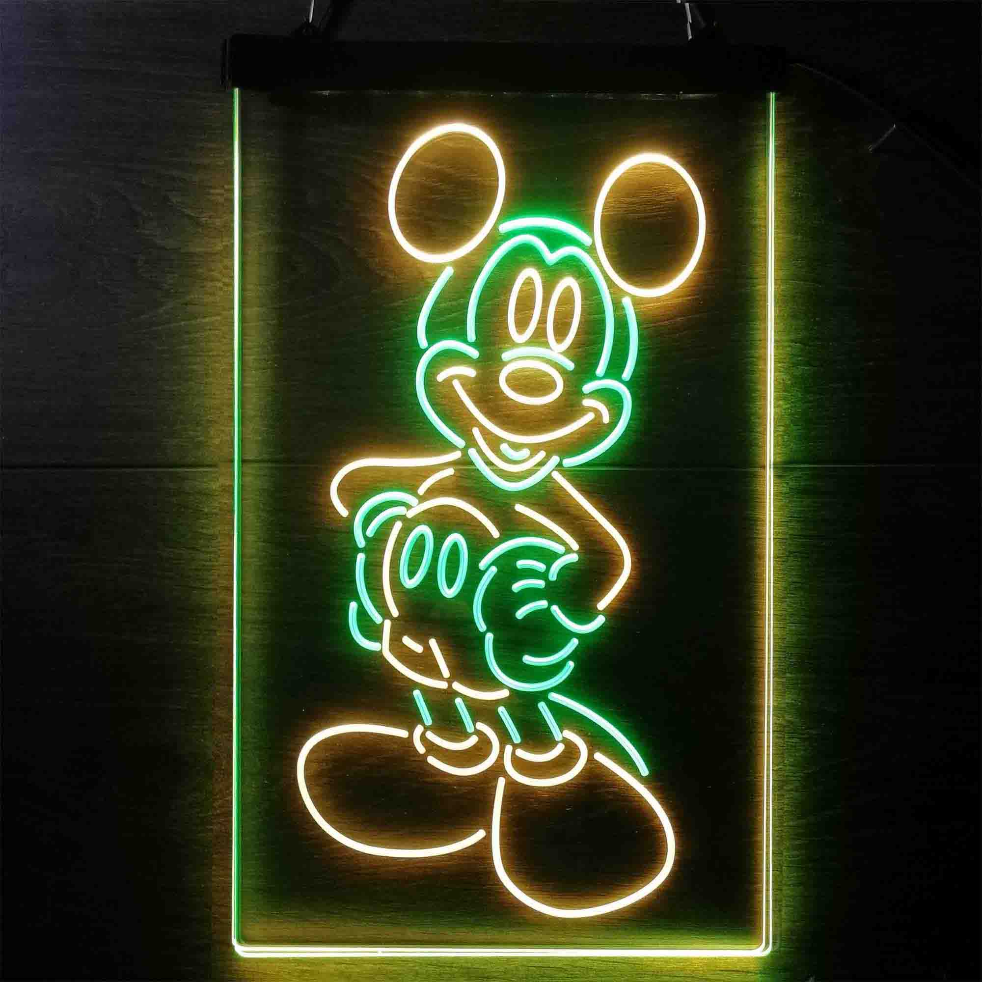 Mickey Mouse Neon-Like LED Sign