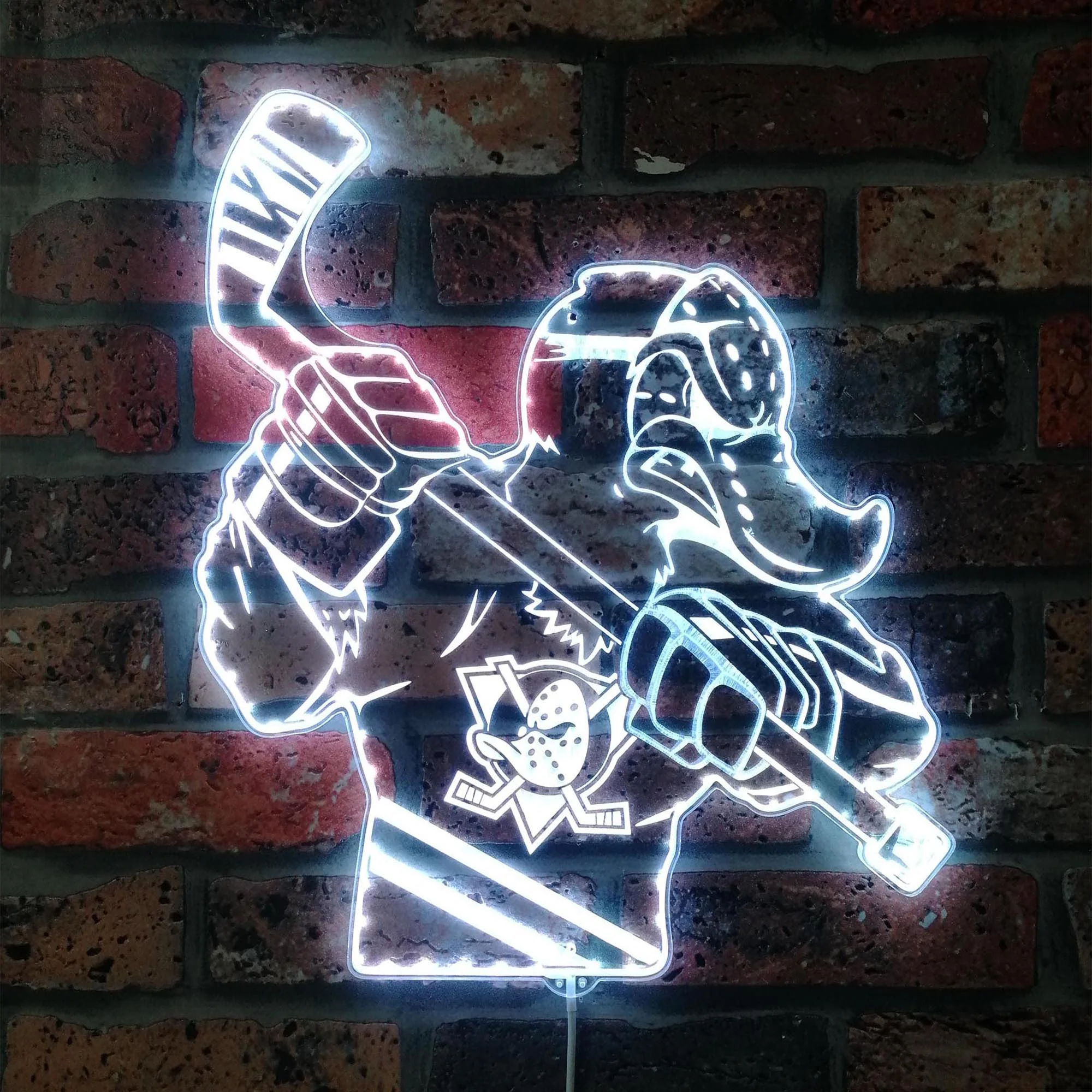 Mighty Ducks NFL Neon LED Sign with Dynamic RGB Colors - Image 5