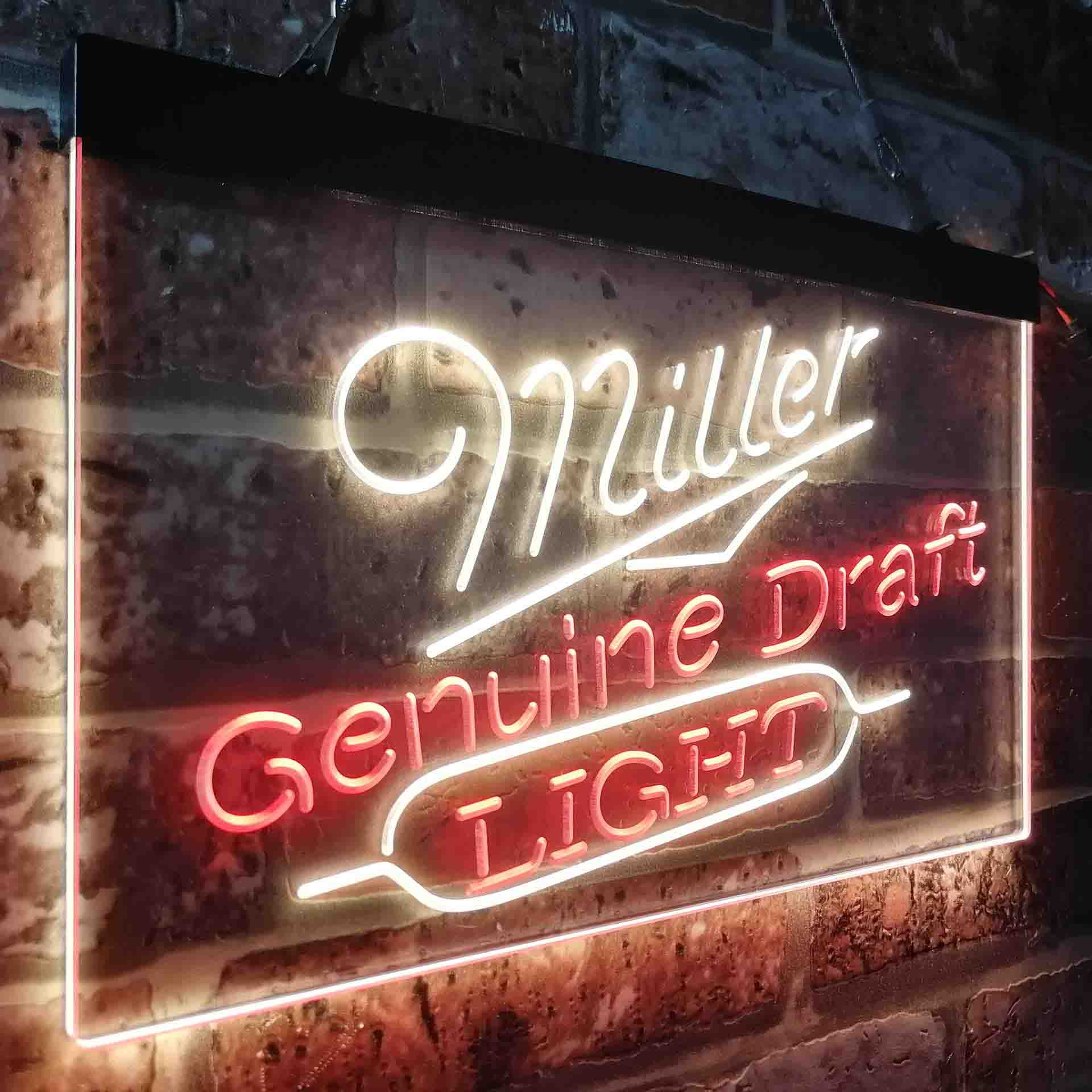 Miller Genuine Draft Light Neon-Like LED Sign - Image 15