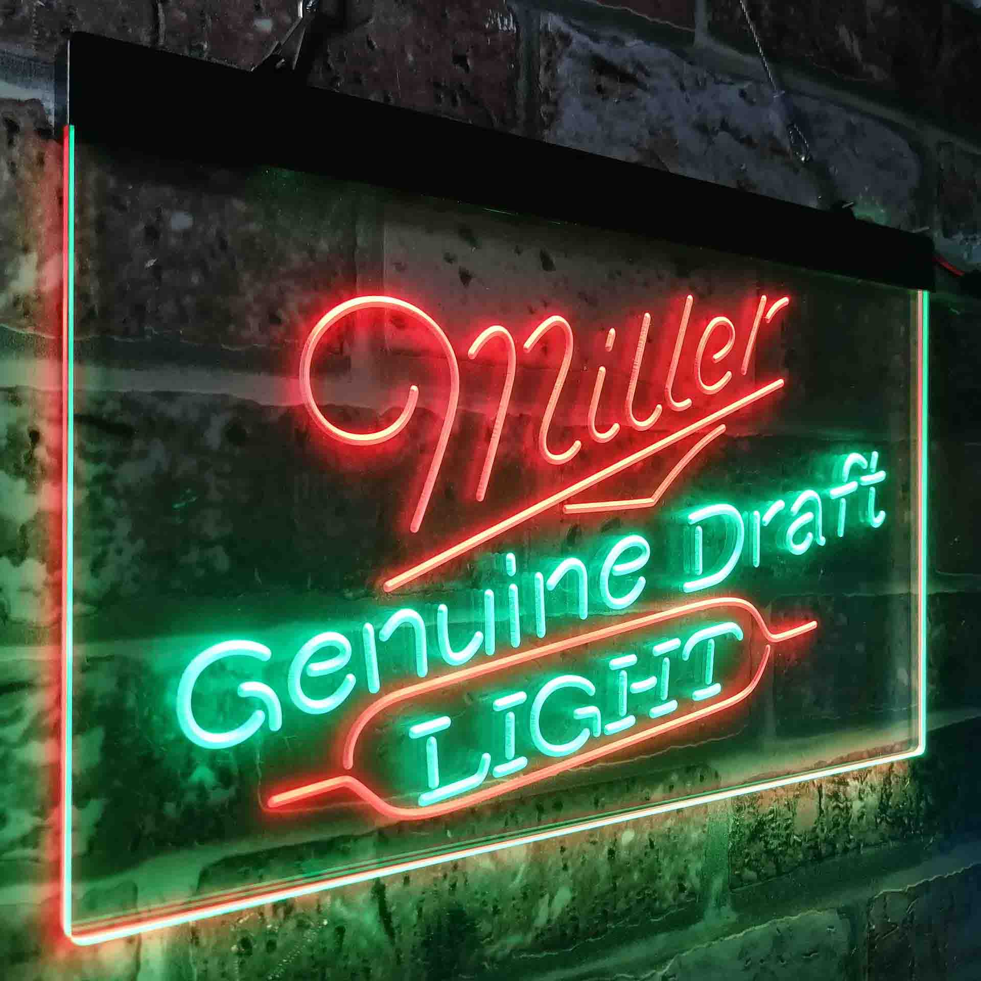 Miller Genuine Draft Light Neon-Like LED Sign - Image 26