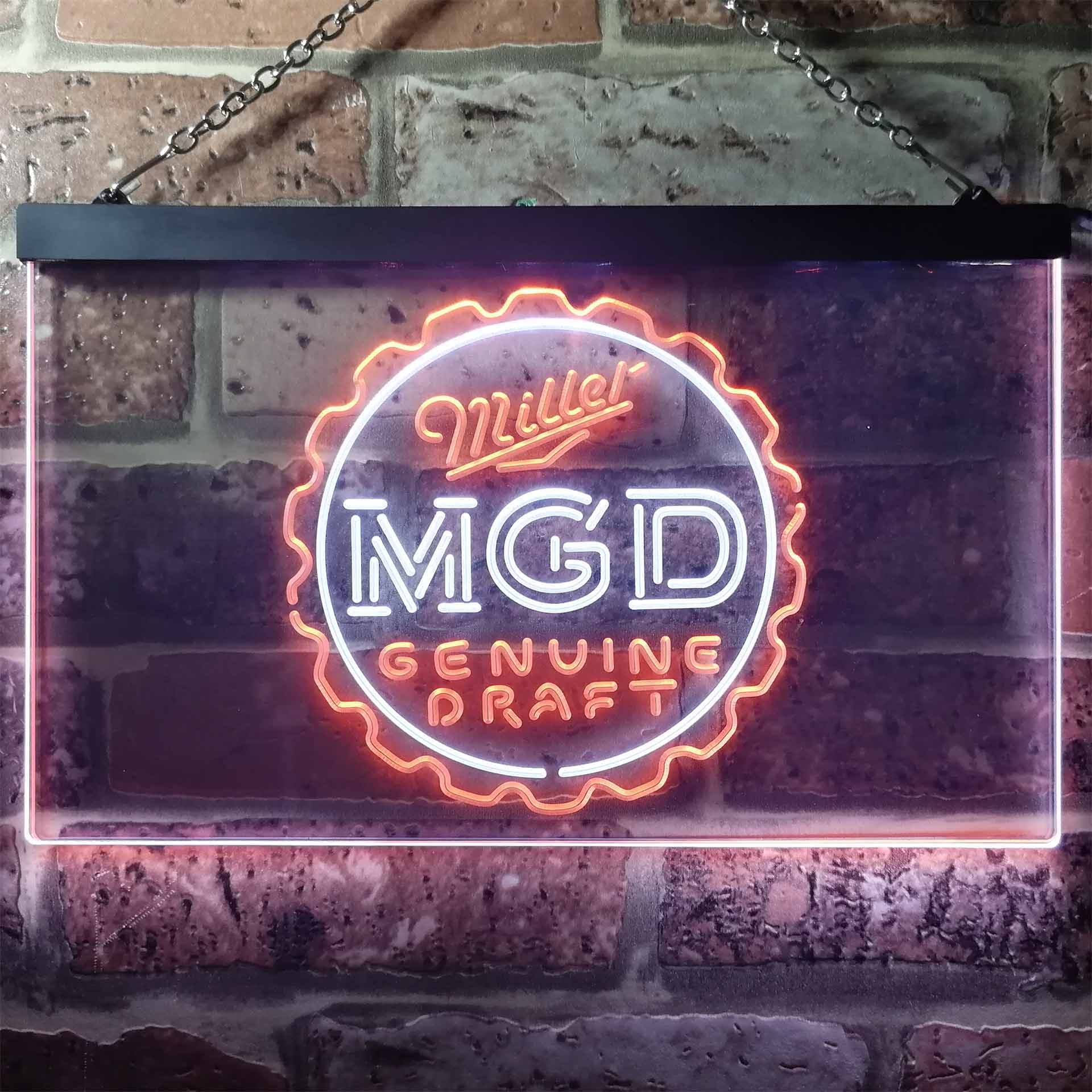 Miller Genuine Draft MGD Neon-Like LED Sign - Image 10