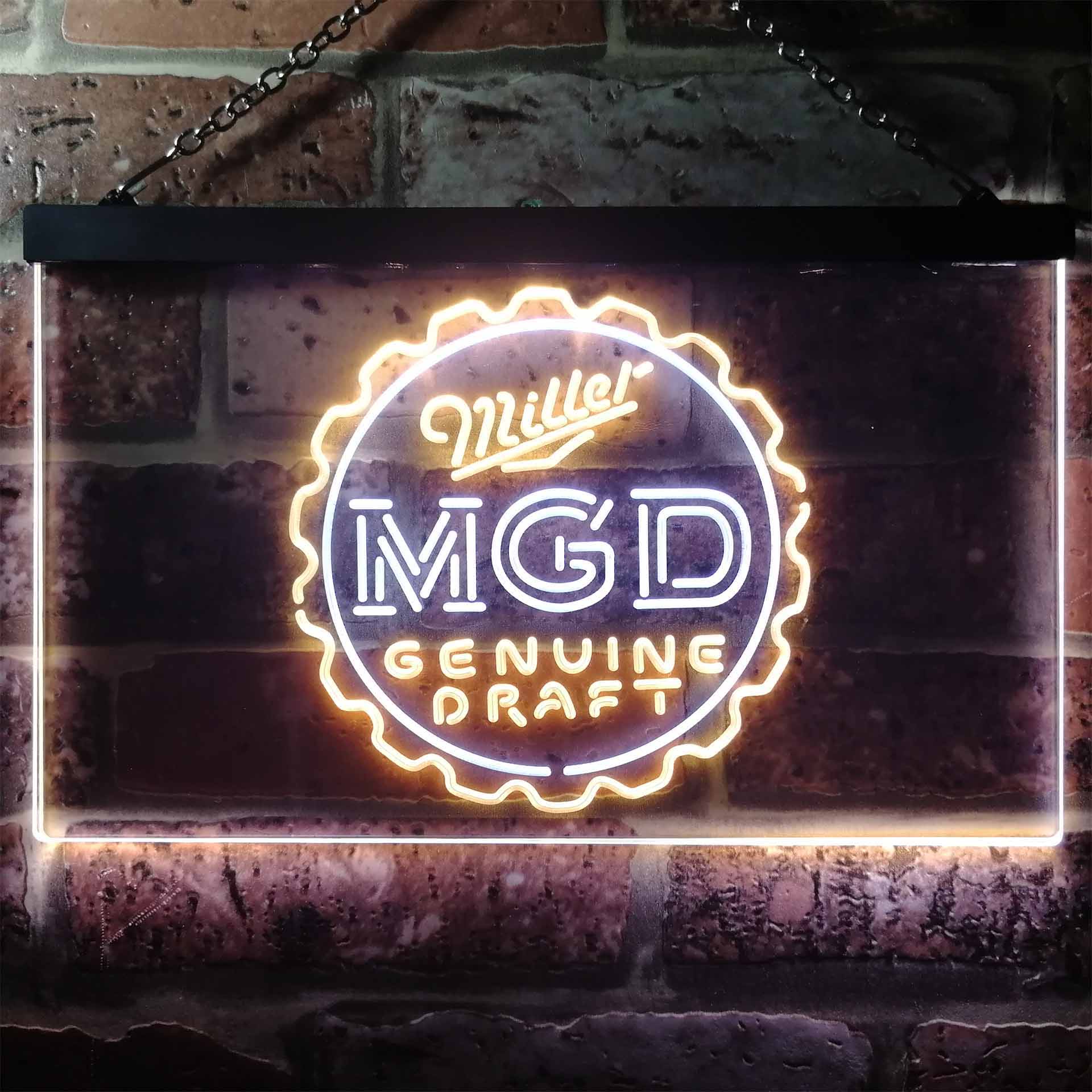 Miller Genuine Draft MGD Neon-Like LED Sign - Image 13