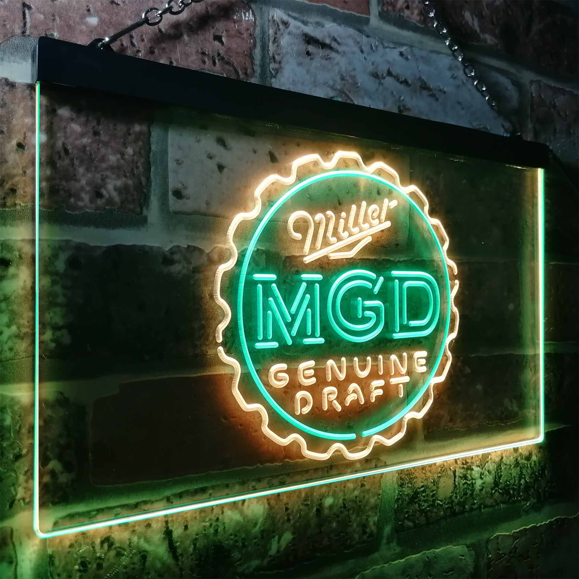 Miller Genuine Draft MGD Neon-Like LED Sign - Image 14